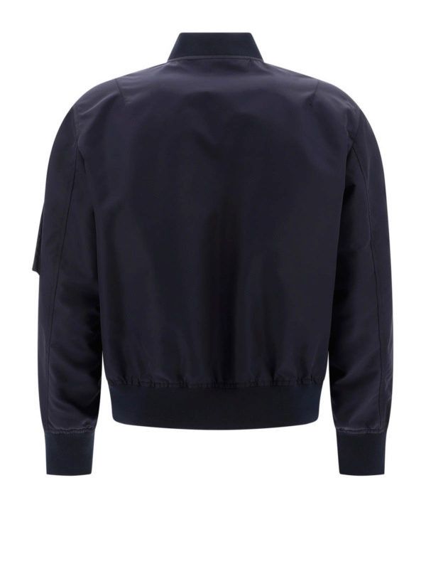 Valentino o1y0525 Bomber Jacket in Midnight Blue Size US M / EU 48-50 / 2 - 4 Thumbnail