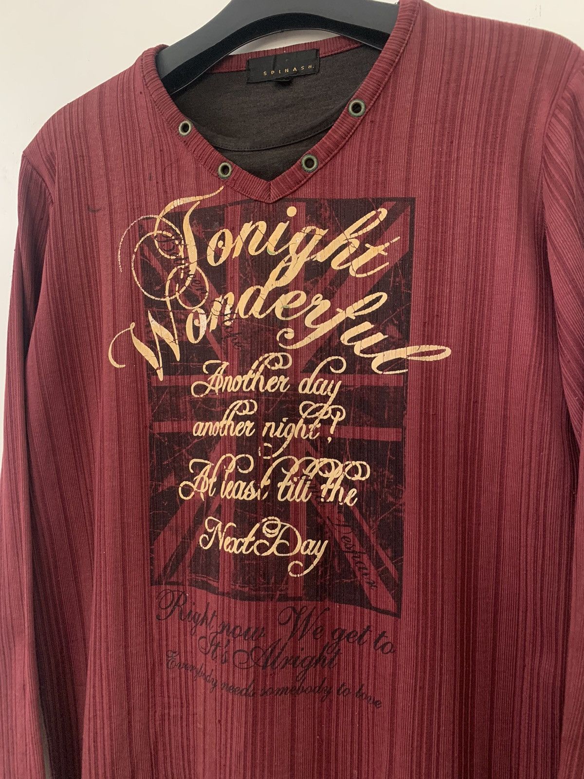 If Six Was Nine Spinash Japanese Brand Seditionaries Punk Long Sleeve Size US M / EU 48-50 / 2 - 2 Thumbnail