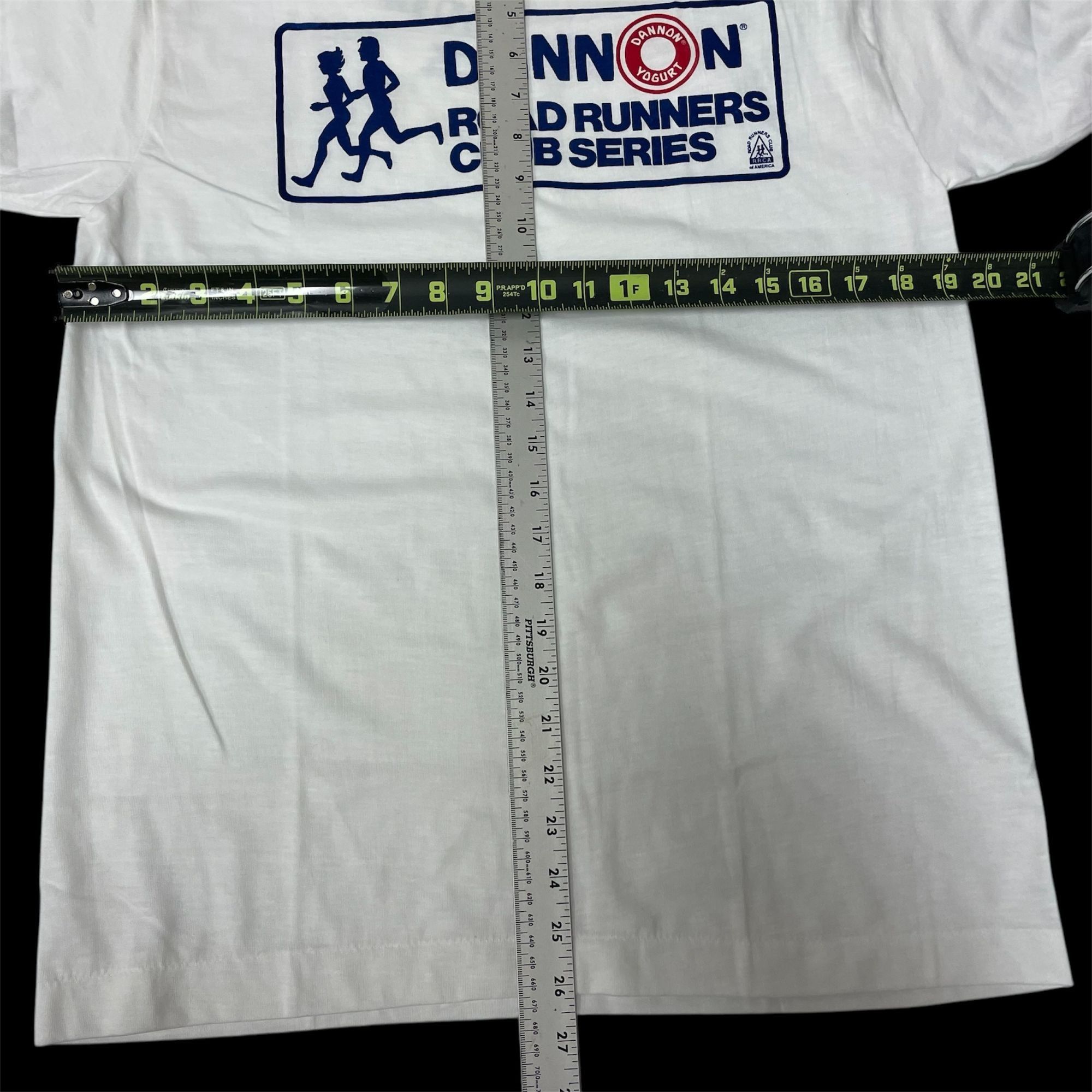 Other NOS New Vtg Allison NY DANNON Yogurt ROAD RUNNERS T Shirt Size US L / EU 52-54 / 3 - 8 Thumbnail