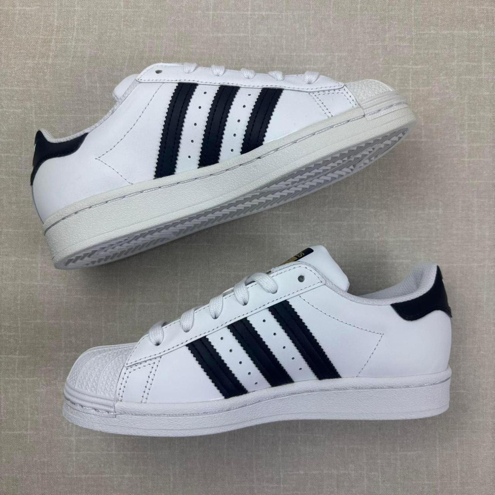 Adidas ☁️ adidas Superstar “Cloud White” 5.5W Size US 5.5 / IT 35.5 - 4 Thumbnail