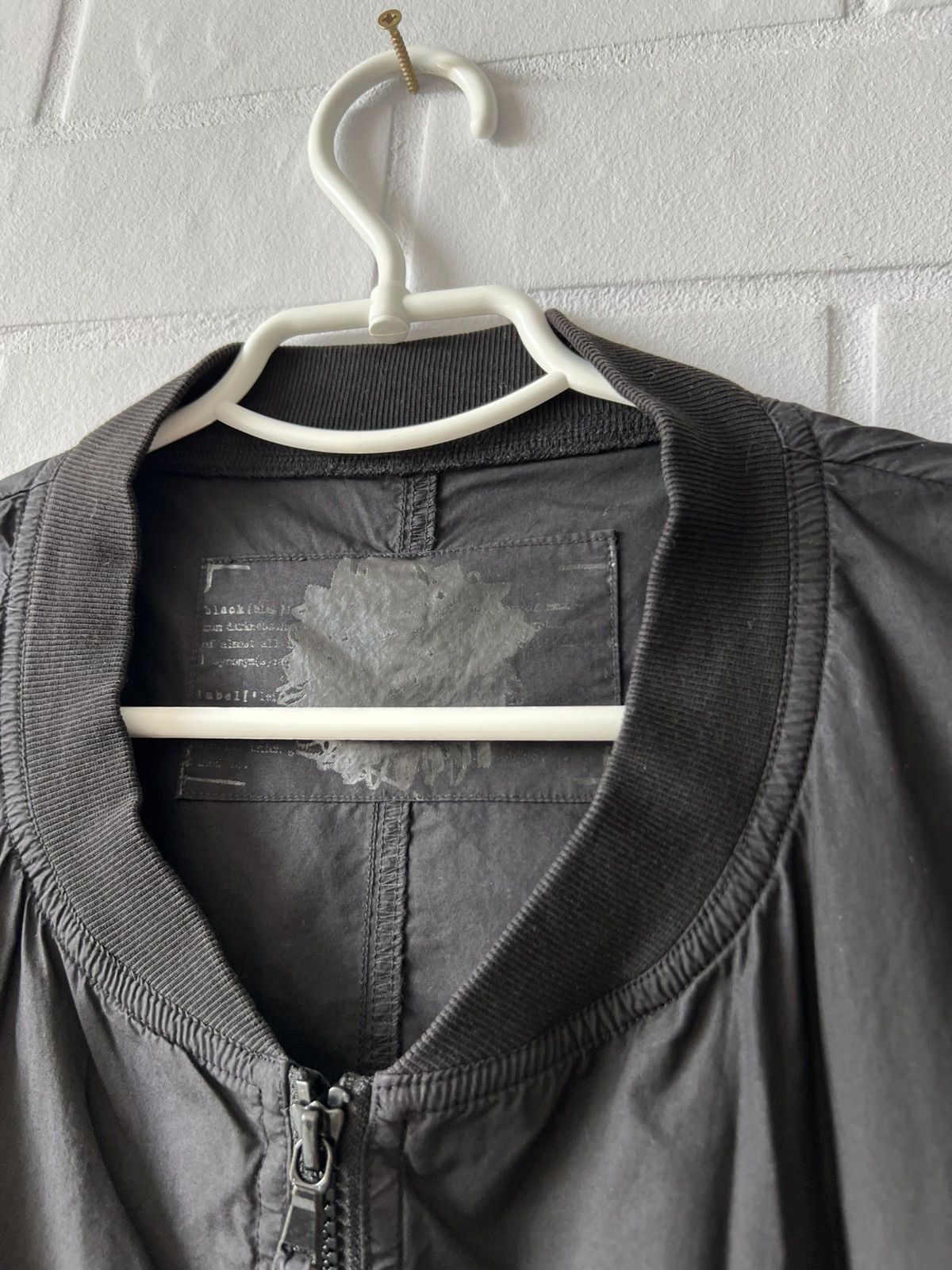Rundholz Rundholz Lightweight Bomber Jacket Cotton Blend Black Size L Size L / US 10 / IT 46 - 7 Thumbnail