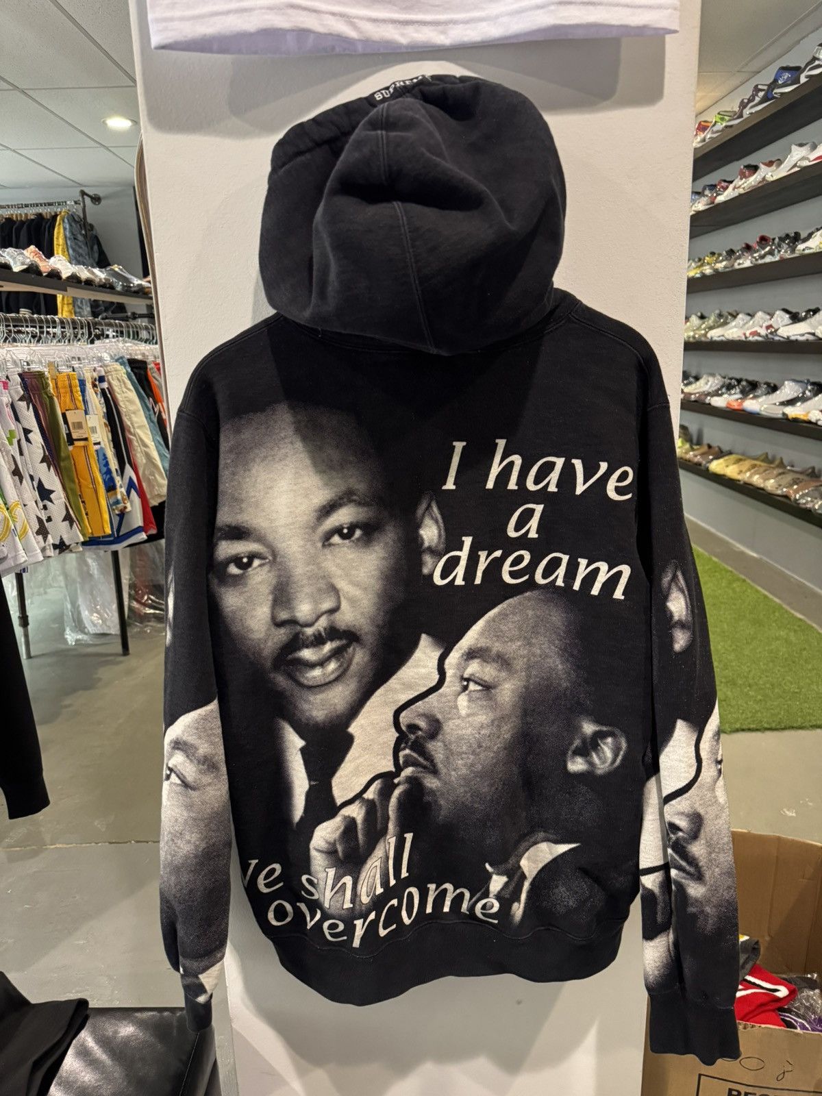 Supreme MLK Hoodie Black