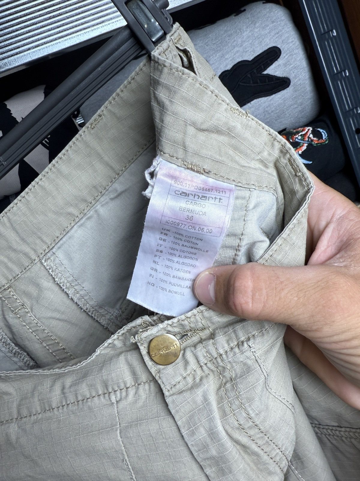 Carhartt Carhartt cargo bermuda shorts Size US 36 / EU 52 - 13 Thumbnail