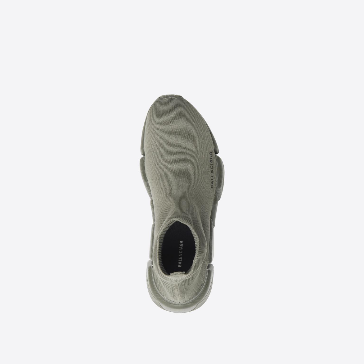 Balenciaga o1tr1nto0525 Speed 2.0 Monocolor Recycled Knit Sneakers Size US 7 / EU 40 - 4 Thumbnail