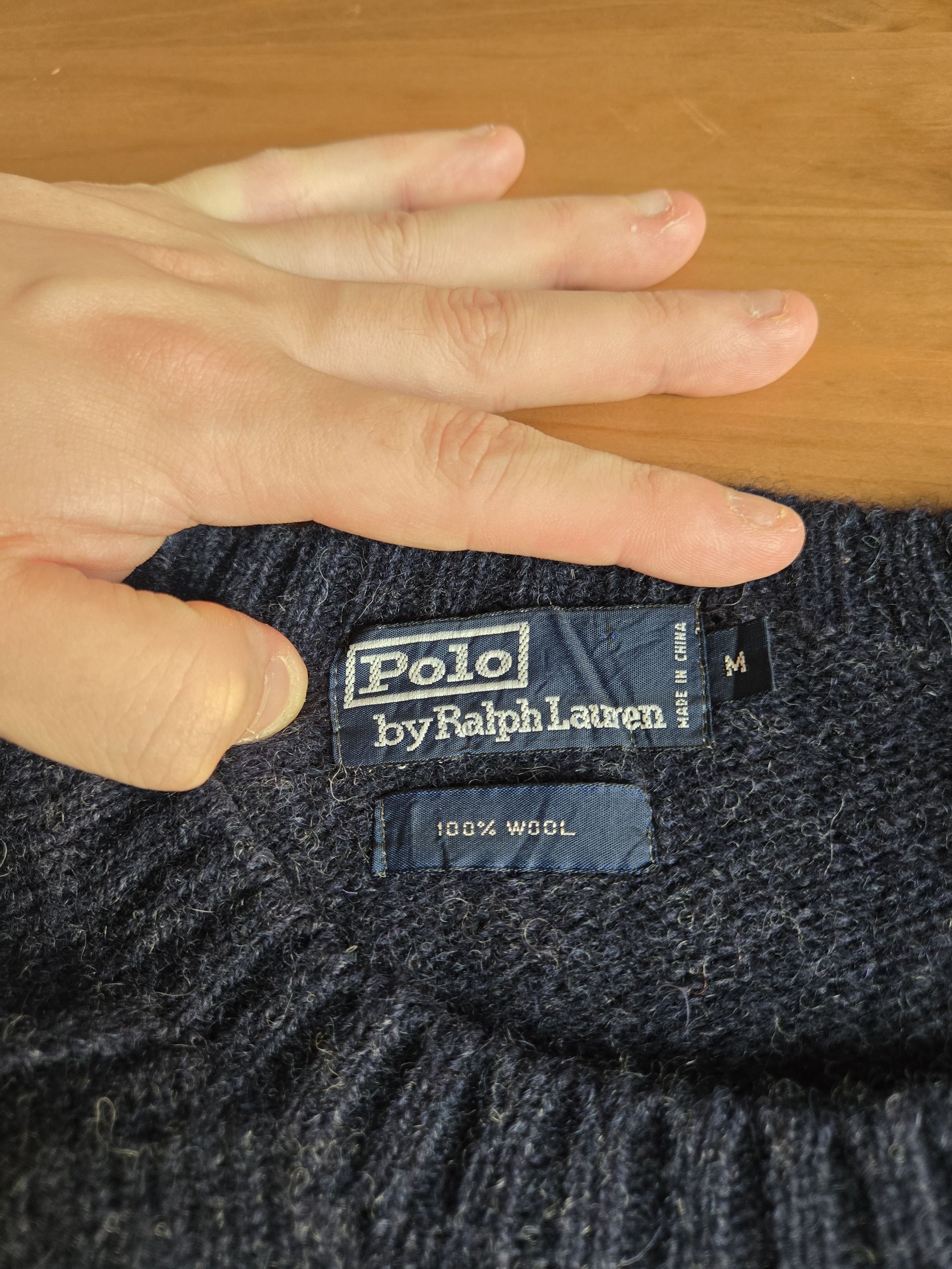 Polo Ralph Lauren Ralph Lauren Bear Jumper Size US M / EU 48-50 / 2 - 2 Thumbnail