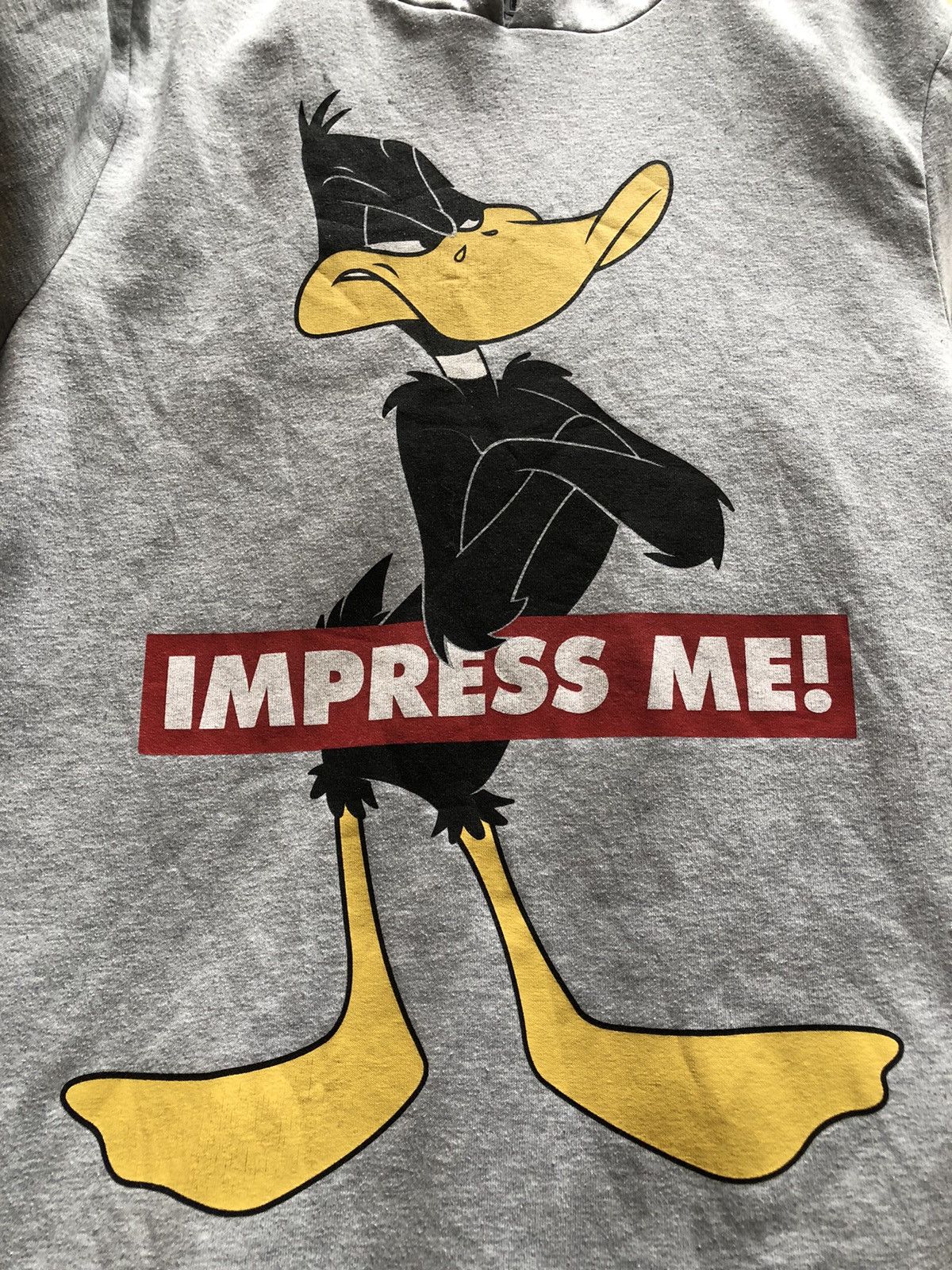 Vintage LOONEY TUNES VINTAGE DUFFY DUCK MOVIE HOODIE Size US L / EU 52-54 / 3 - 2 Thumbnail