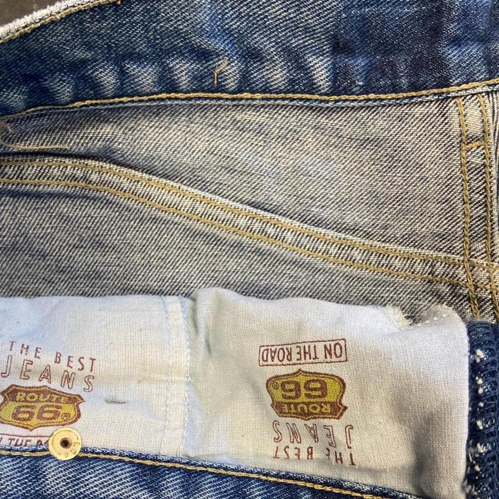 Vintage Vintage Route 66 Jorts Size US 35 - 3 Thumbnail