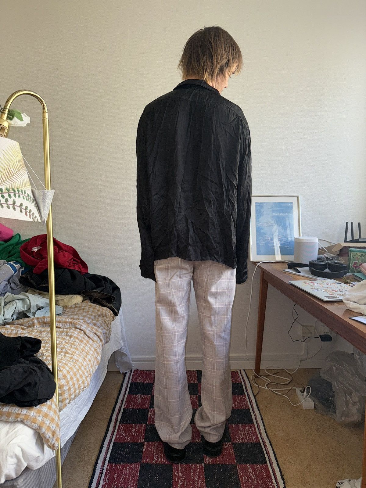 Acne Studios Acne Studios “Panger Check” trousers — AW25 sample Size US 29 - 2 Thumbnail