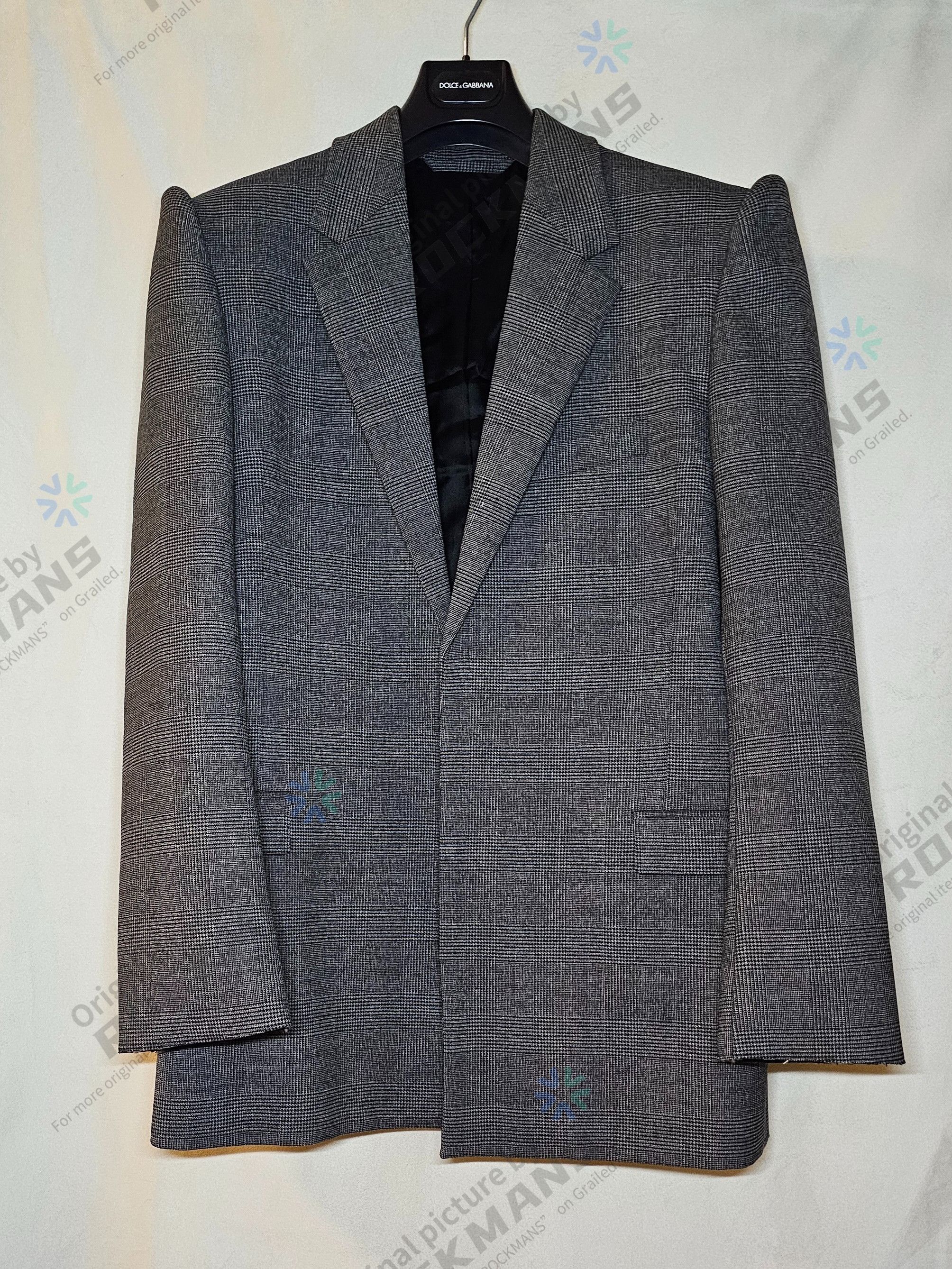 Balenciaga Balenciaga Runway OS Suspended Shoulder Blazer Jacket Size48 Size 48L - 2 Thumbnail