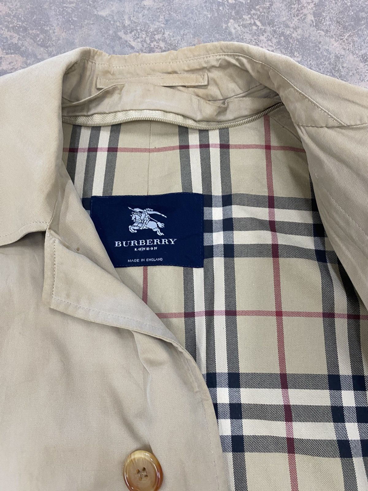 Burberry Burberry Nova Check Long Coat Winter Jacket 90s Size US L / EU 52-54 / 3 - 14 Thumbnail