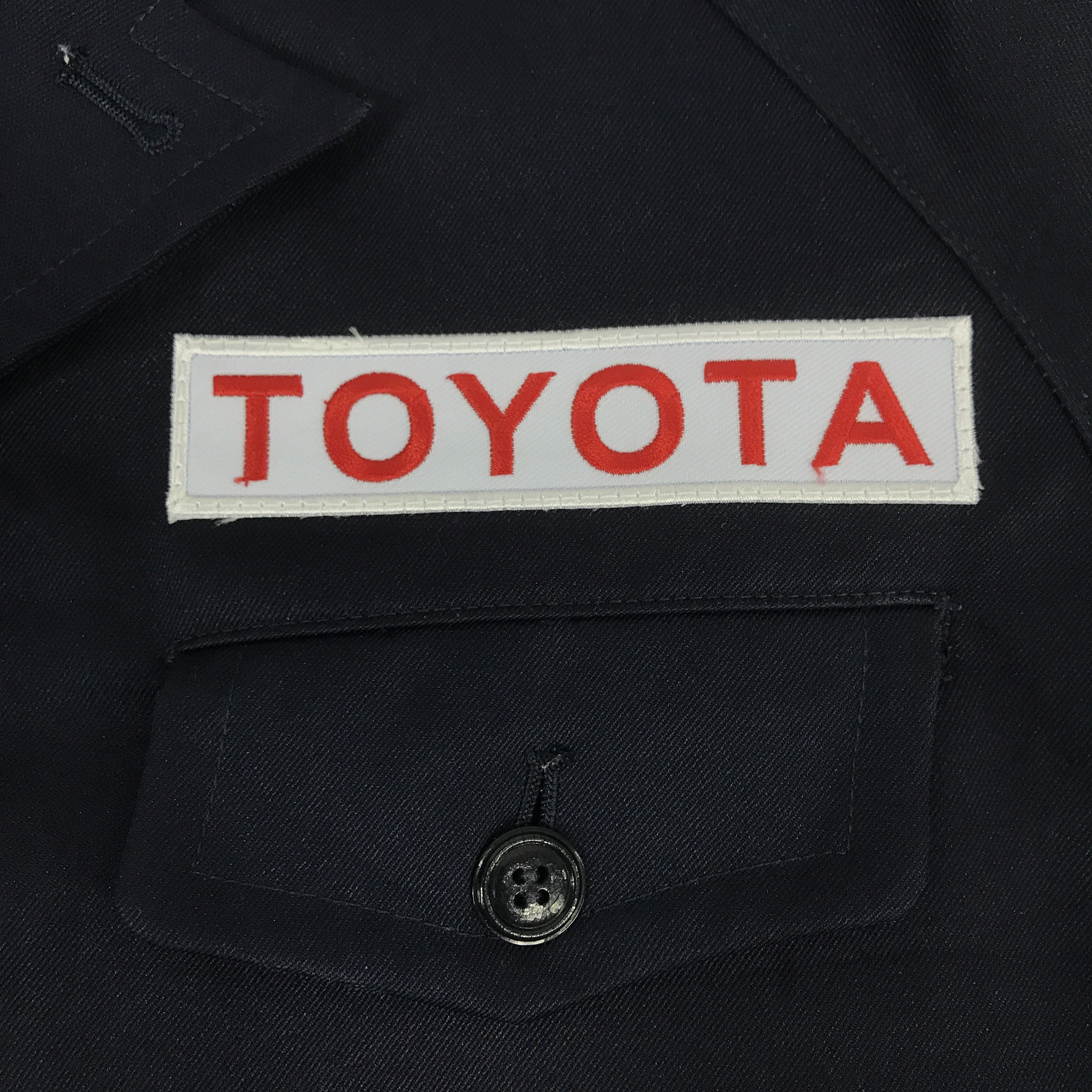 Japanese Brand Vintage Toyota racing Navy Jacket K72B13 Size US L / EU 52-54 / 3 - 10 Thumbnail