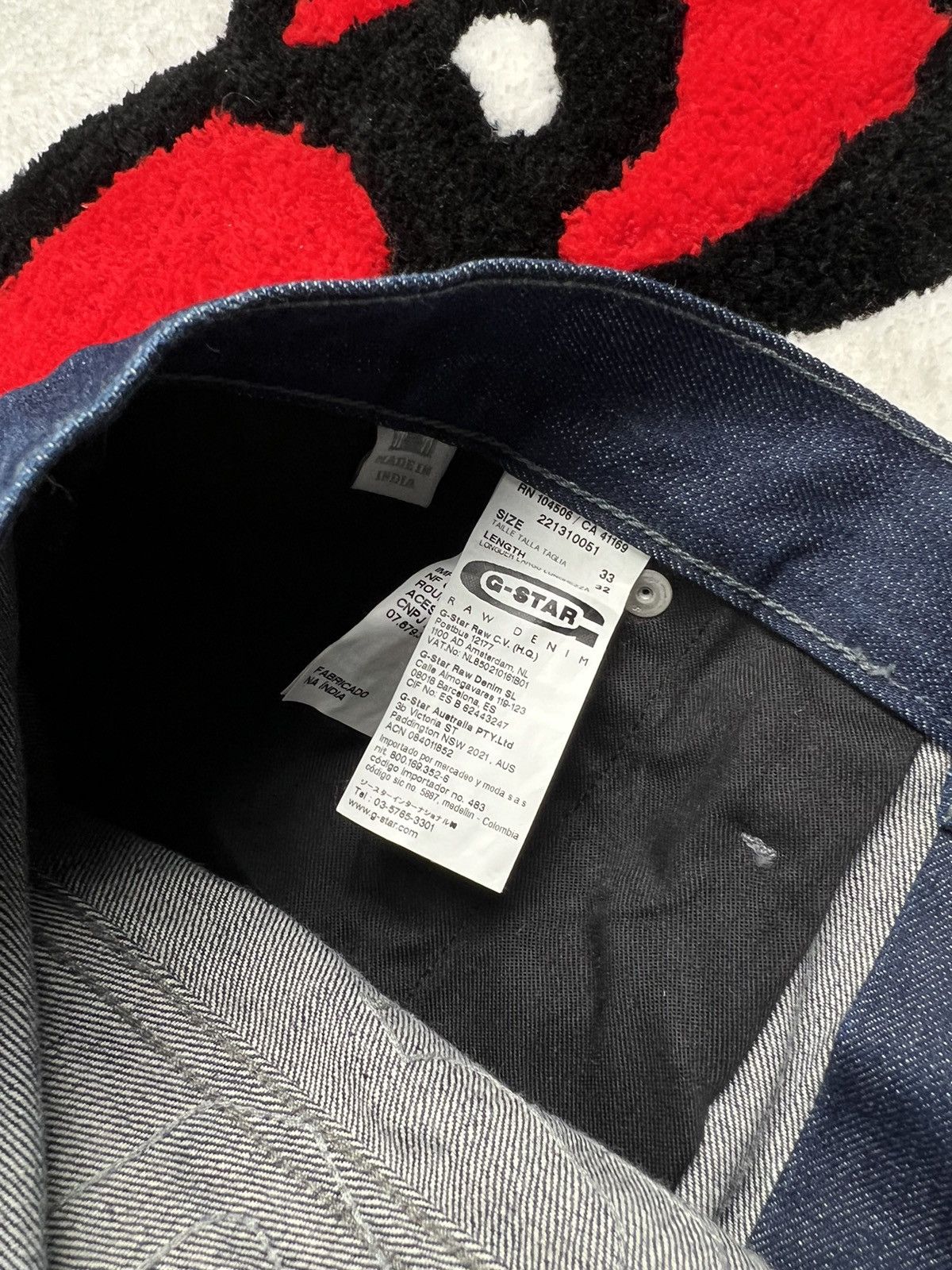 G-Star Crazy Y2K G Star Raw Denim Big Logo Shorts Size US 32 / EU 48 - 3 Thumbnail