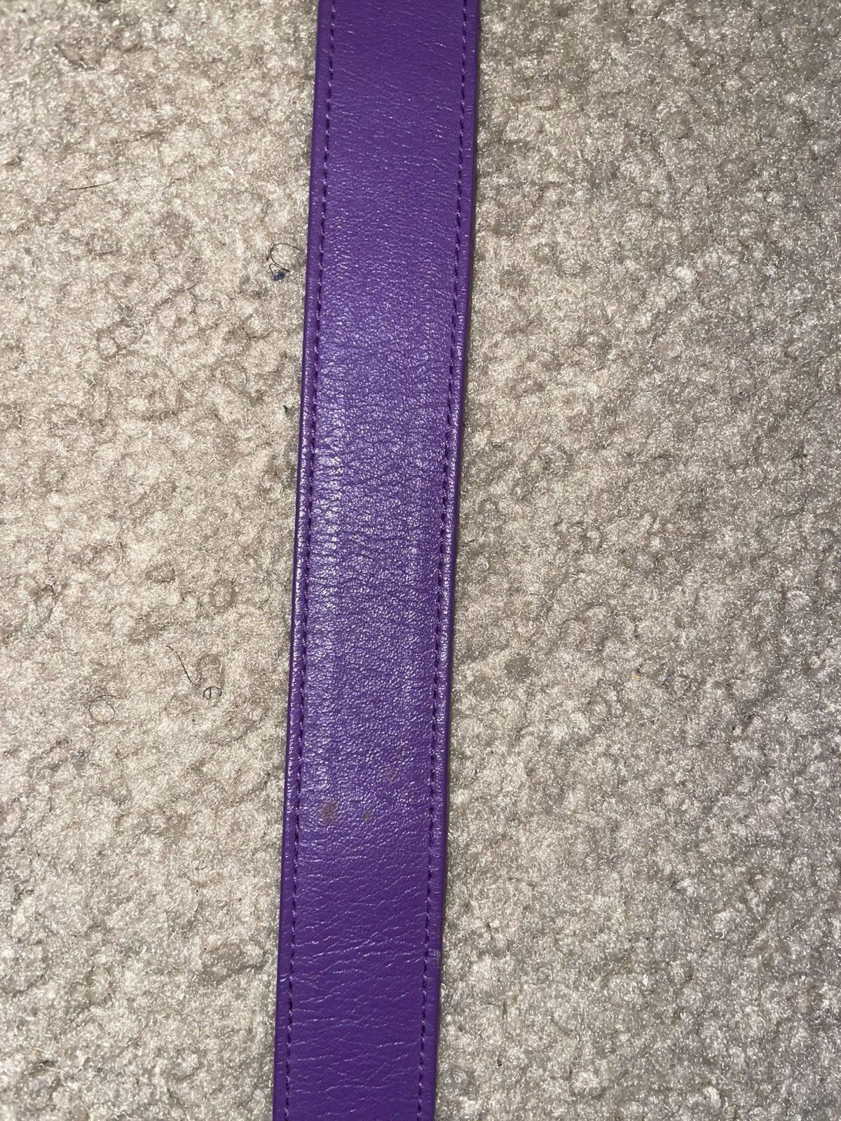 Versace Gianni Versace Vintage Purple Belt Size ONE SIZE - 5 Thumbnail