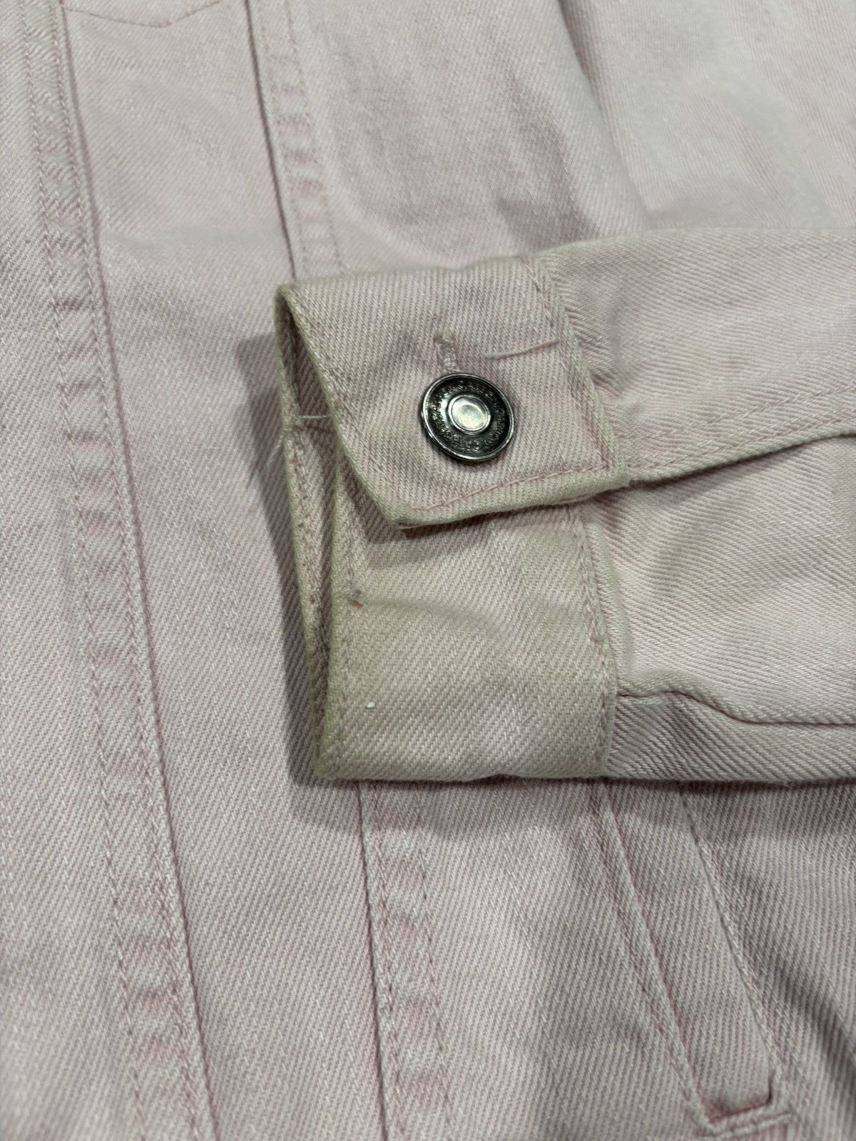 Carbon Light Pink Denim Jacket Size US S / EU 44-46 / 1 - 5 Thumbnail