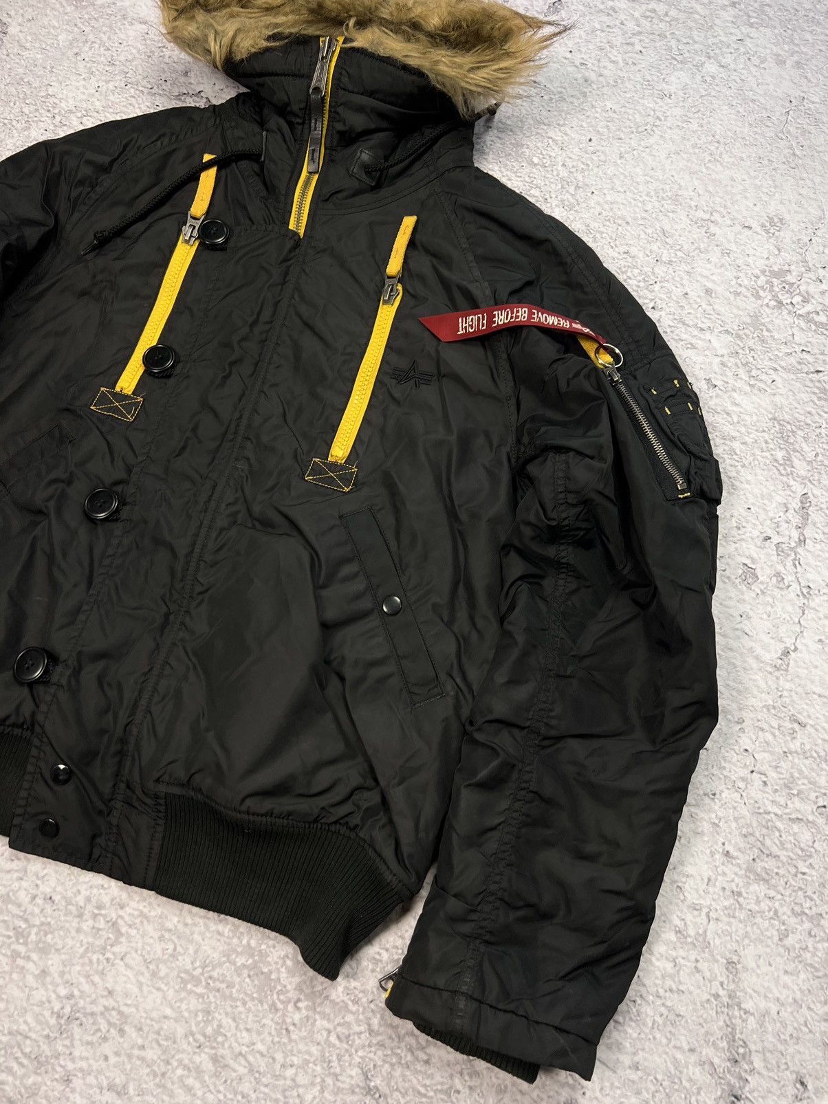 Alpha Industries Vintage Alpha Industries Opium Avant Garde Bomber Jacket Size US M / EU 48-50 / 2 - 3 Thumbnail