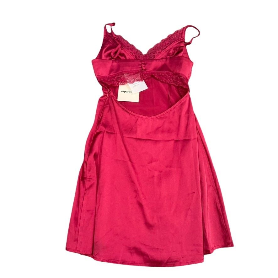 superdown Superdown Nidia Mini Dress in Oxblood, Size XXS Size XXS / US 00 / IT 34 - 5 Thumbnail