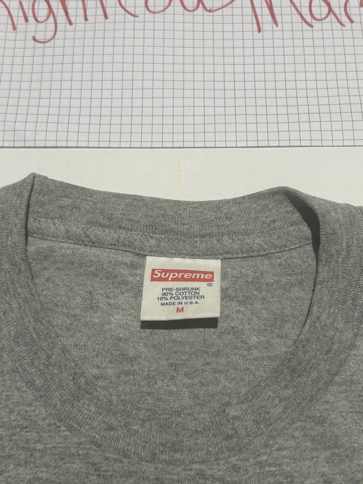 Supreme Supreme Orange Peel Tee Size US M / EU 48-50 / 2 - 3 Thumbnail