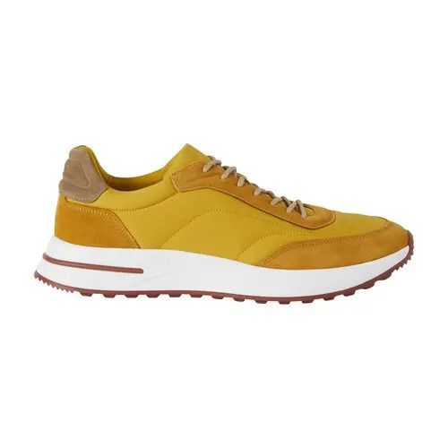 image of Loro Piana O1Srvl11E0424 Week End Walk Evo Sneakers In Golden, Men's (Size 8)