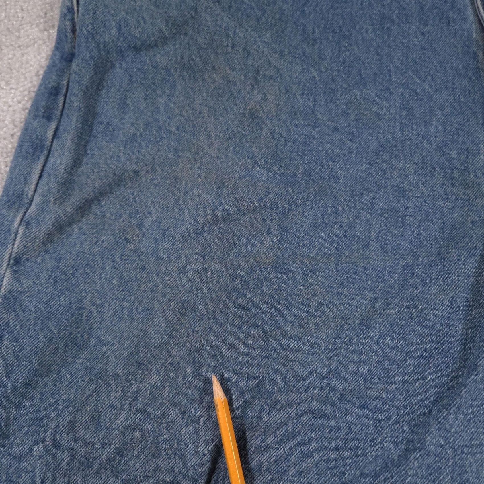 Carhartt Carhartt Jeans Mens 44x30 Blue Relaxed Fit Denim Straight Leg 100% Cotton Pants Size US 44 / EU 60 - 4 Thumbnail