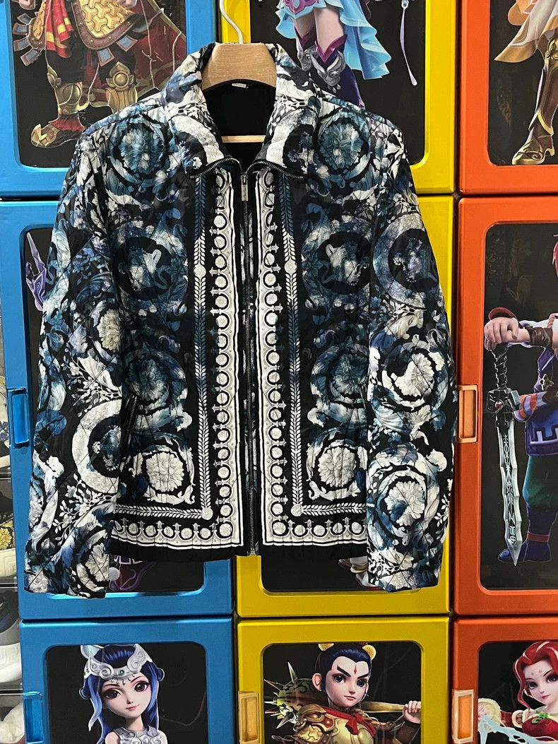 Versace Versace Runway Printed Down Jacket - dmc Size US XL / EU 56 / 4 - 1 Thumbnail