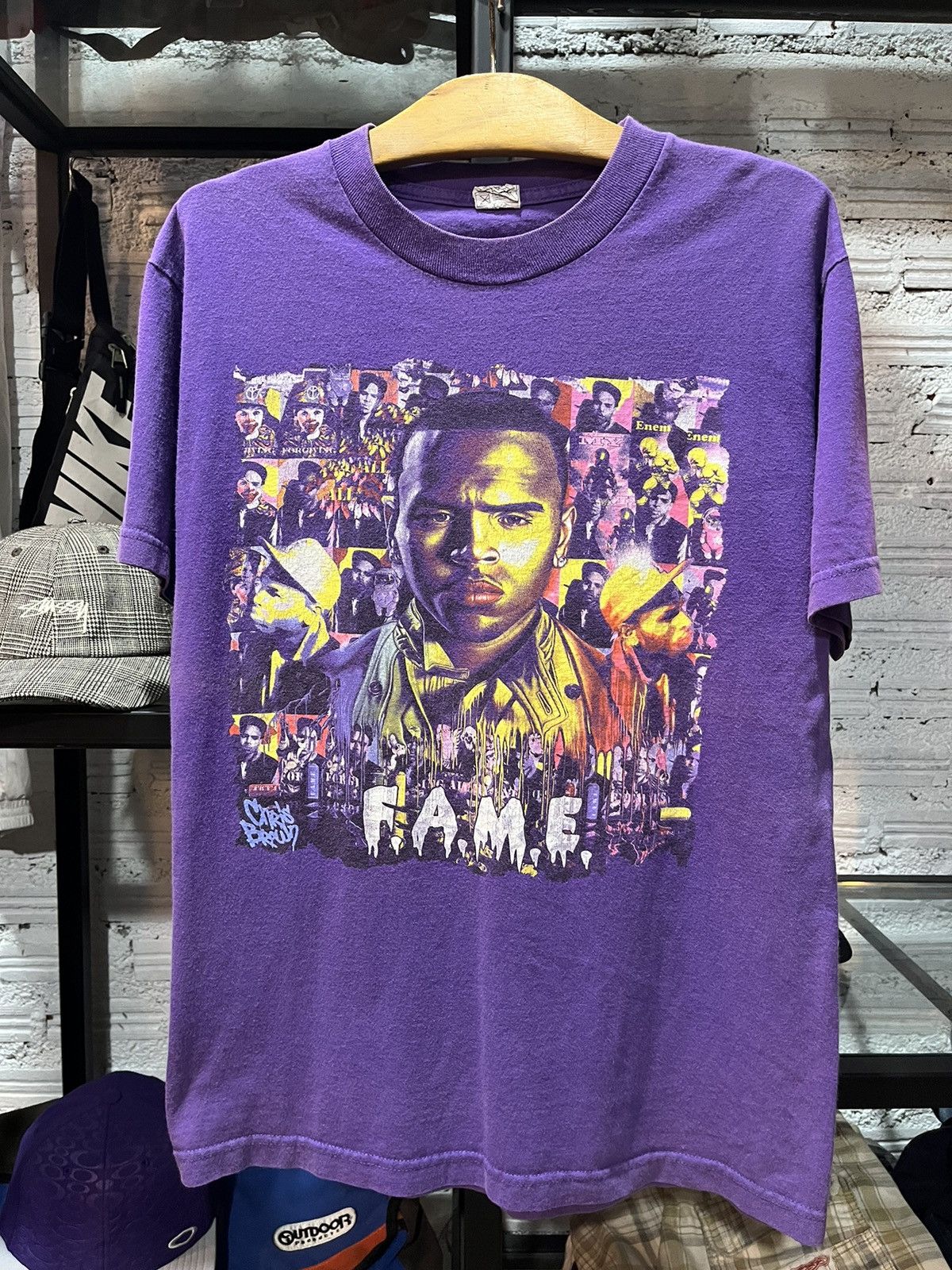 Rap Tees Chris Brown FAME Hip Hop RnB Rap Tee Size US M / EU 48-50 / 2 - 1 Thumbnail