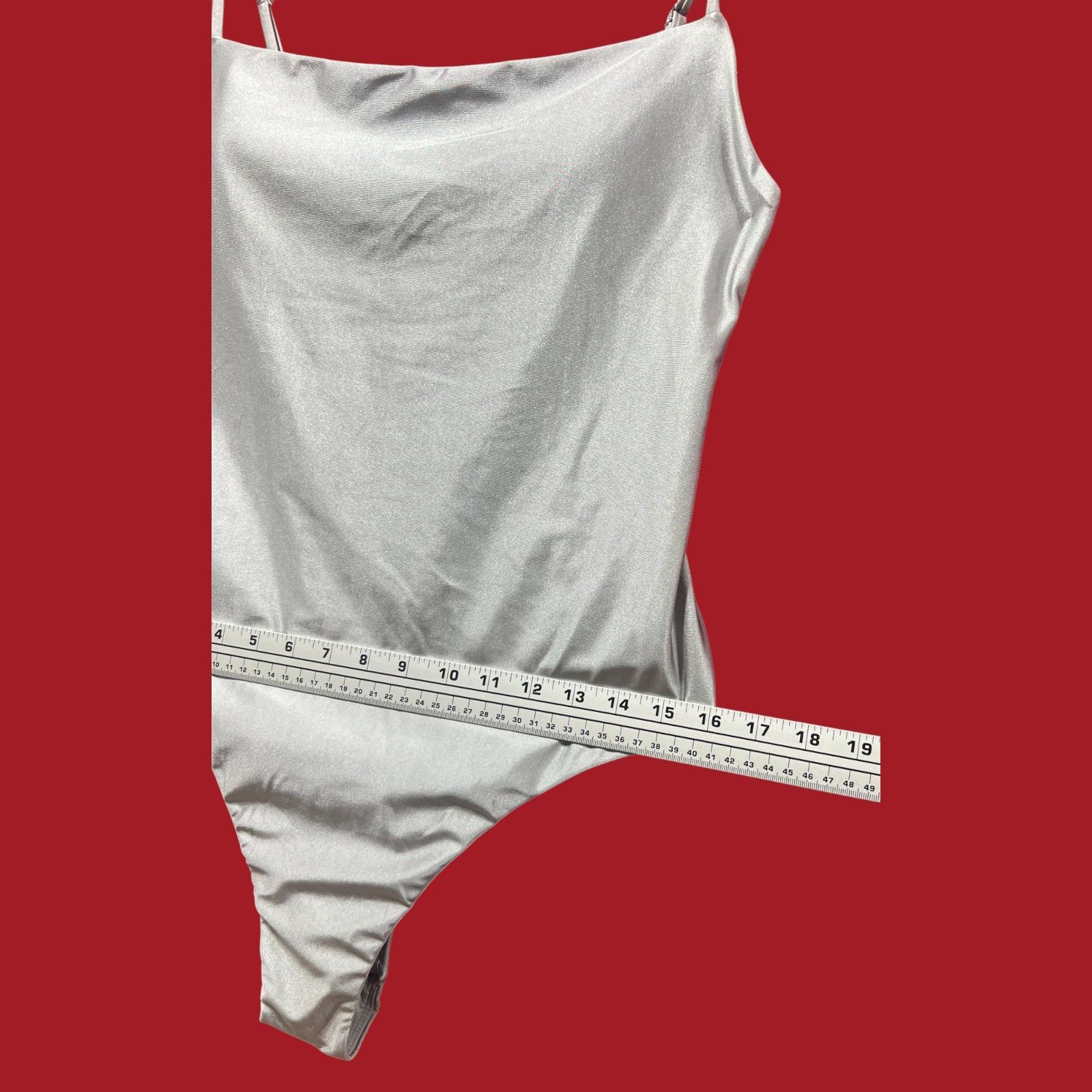 Other Shade & Shore - Women's Square Neck High Leg Cheeky Swimsuit Size ONE SIZE - 7 Thumbnail