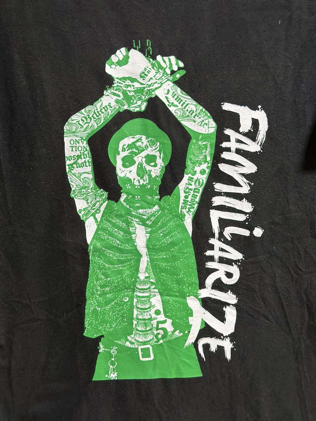 Band Tees × Vintage Vintage Rotten Graffty Familiarize Faded Tee Size US M / EU 48-50 / 2 - 2 Thumbnail