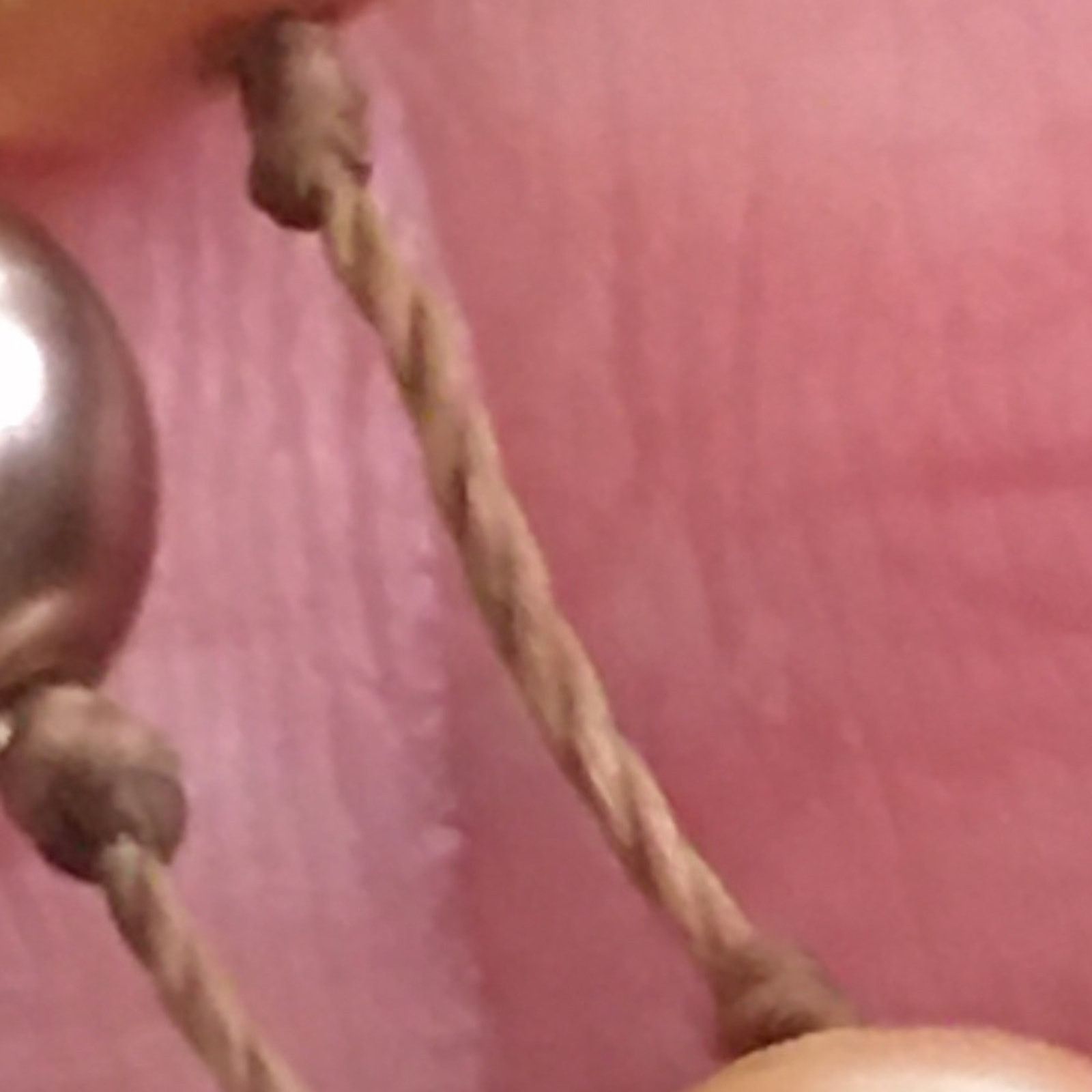 Vintage Elegant double strand floating pearl necklace Size ONE SIZE - 7 Thumbnail