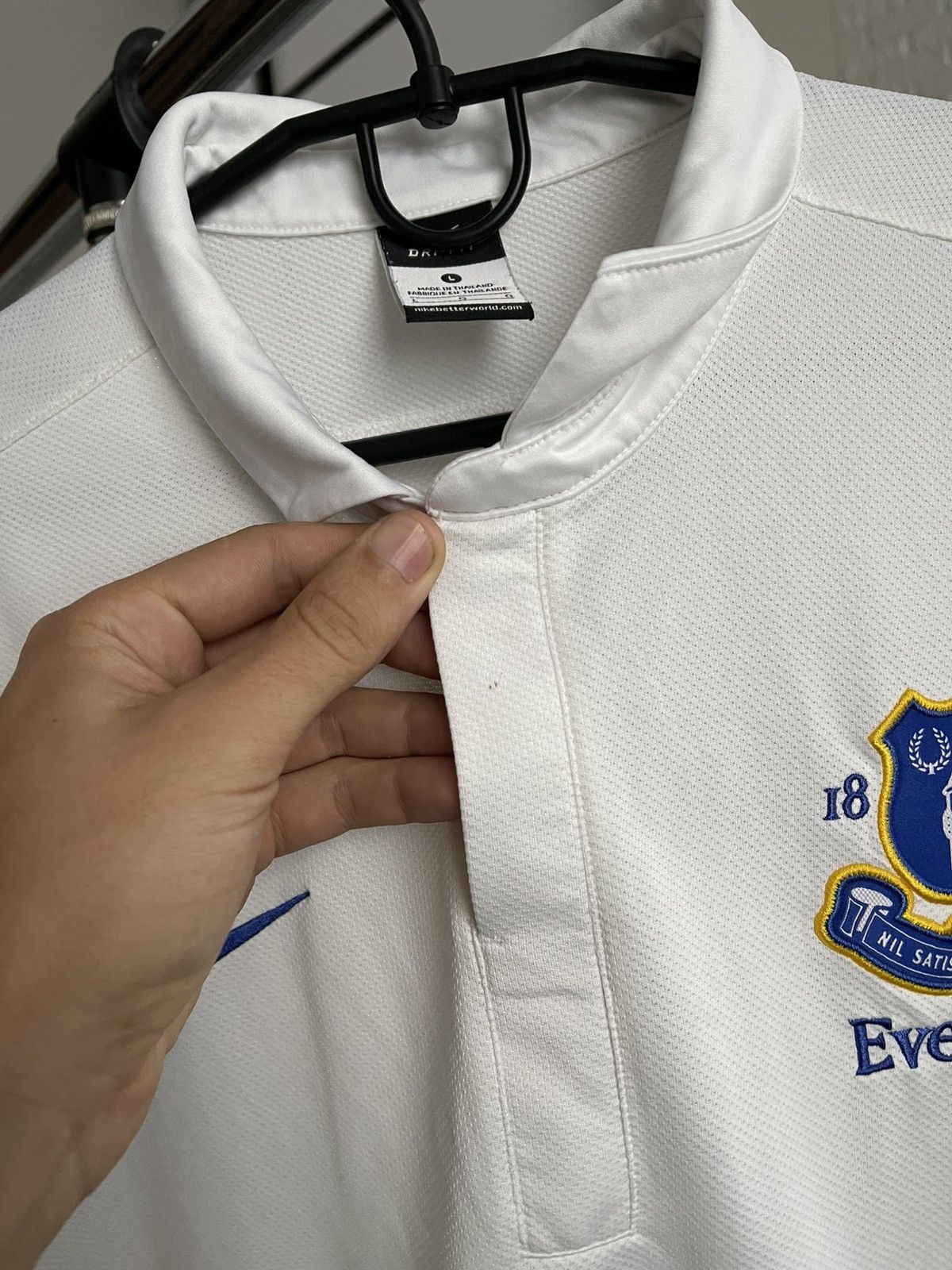Nike 2012/2013 Nike Everton Soccer Jersey T-Shirt Tee Size US L / EU 52-54 / 3 - 12 Thumbnail
