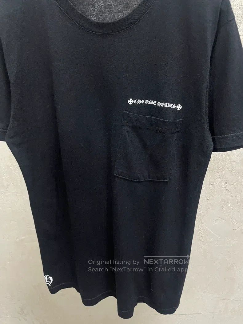 Chrome Hearts CHROME HEARTS Size S Sanskrit short sleeves with black cros Size US S / EU 44-46 / 1 - 4 Thumbnail