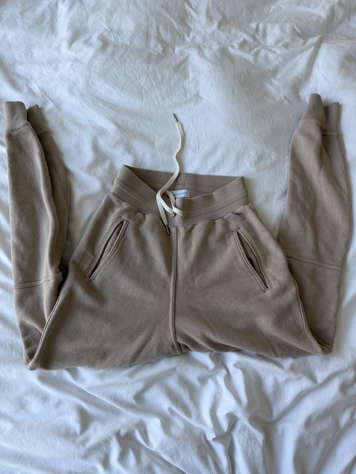 John Elliott Escobar Sweats Beige Size US 28 / EU 44 - 1 Thumbnail