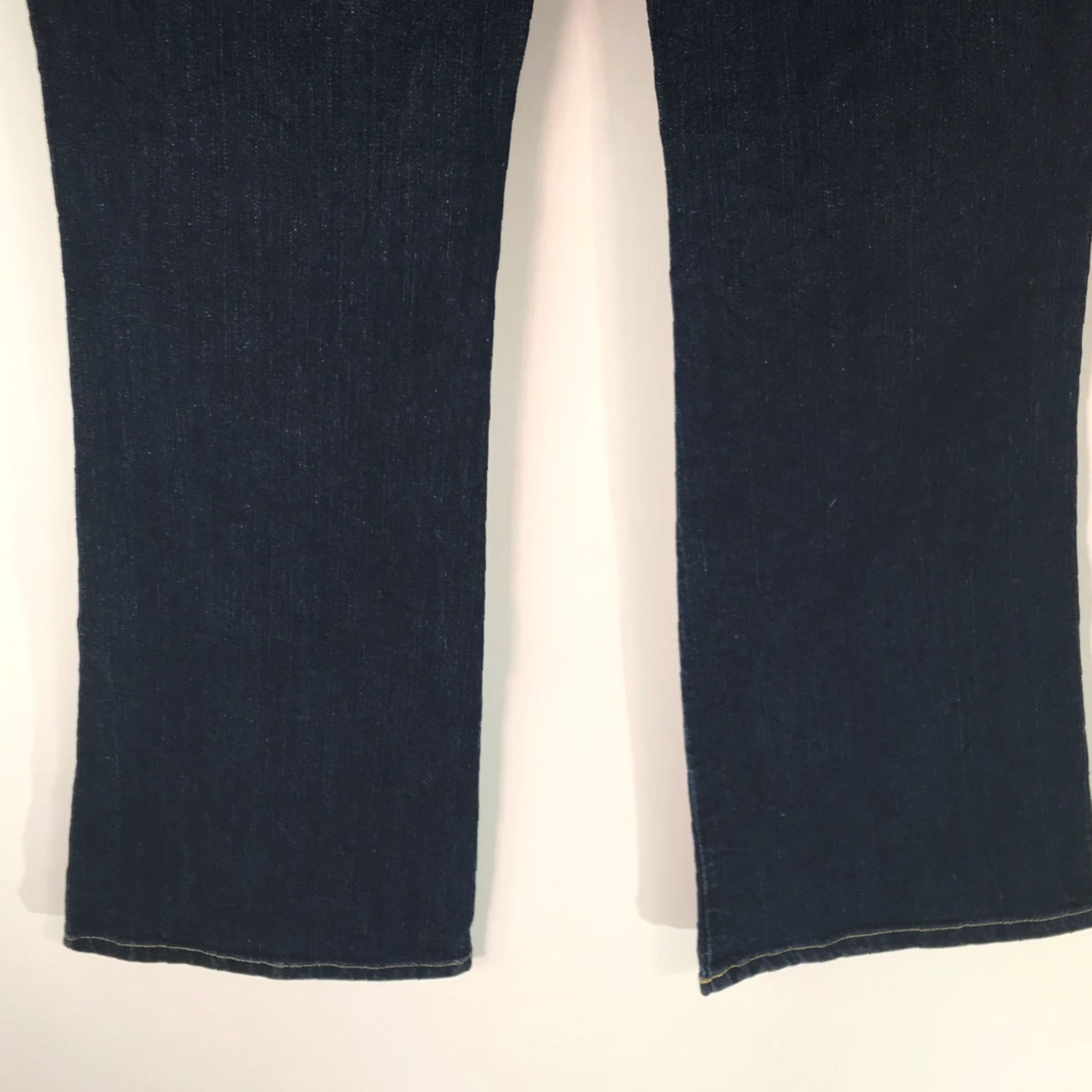 Guess GUESS Boot Cut Sweetheart Blue Denim Jeans Women 29 Regular 34x32 Stretch Ultra Low Rise 5-Pocket Designer Womens Size 29" - 5 Thumbnail