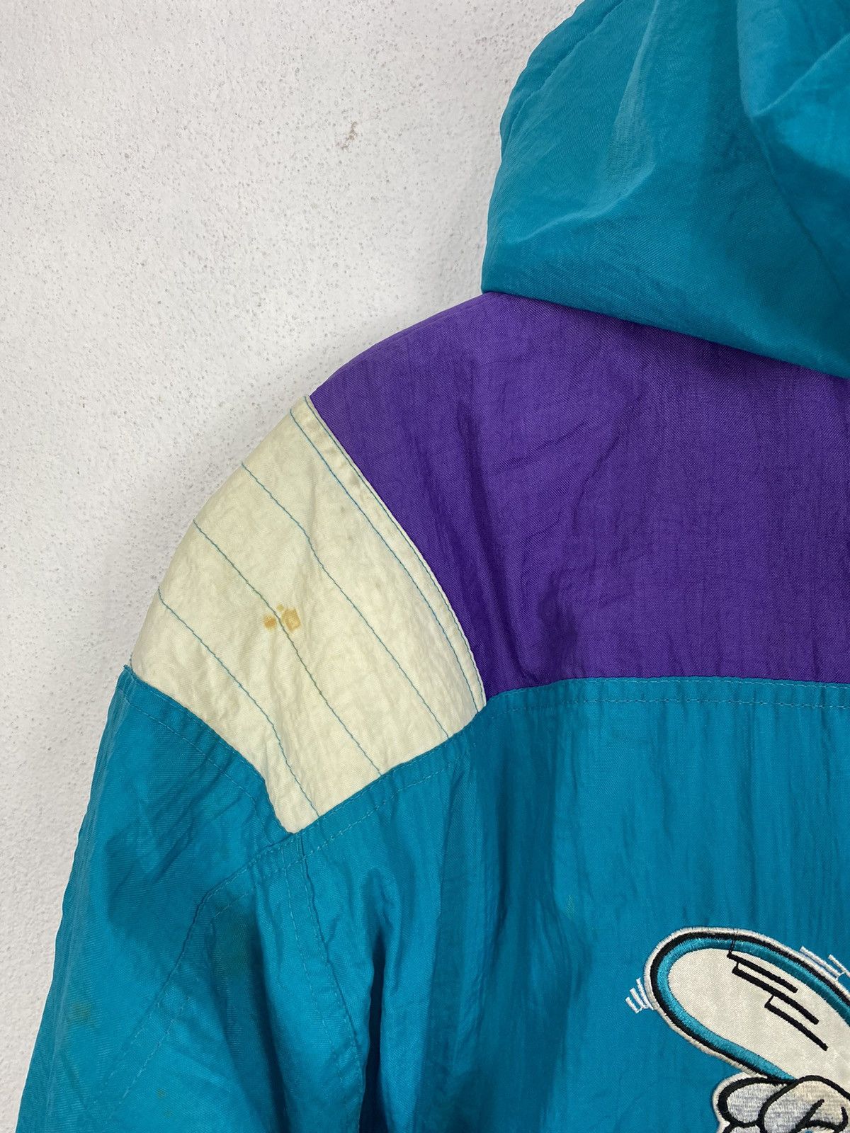NBA Vintage charlotte hornets starter hoodie jacket Size US M / EU 48-50 / 2 - 15 Thumbnail