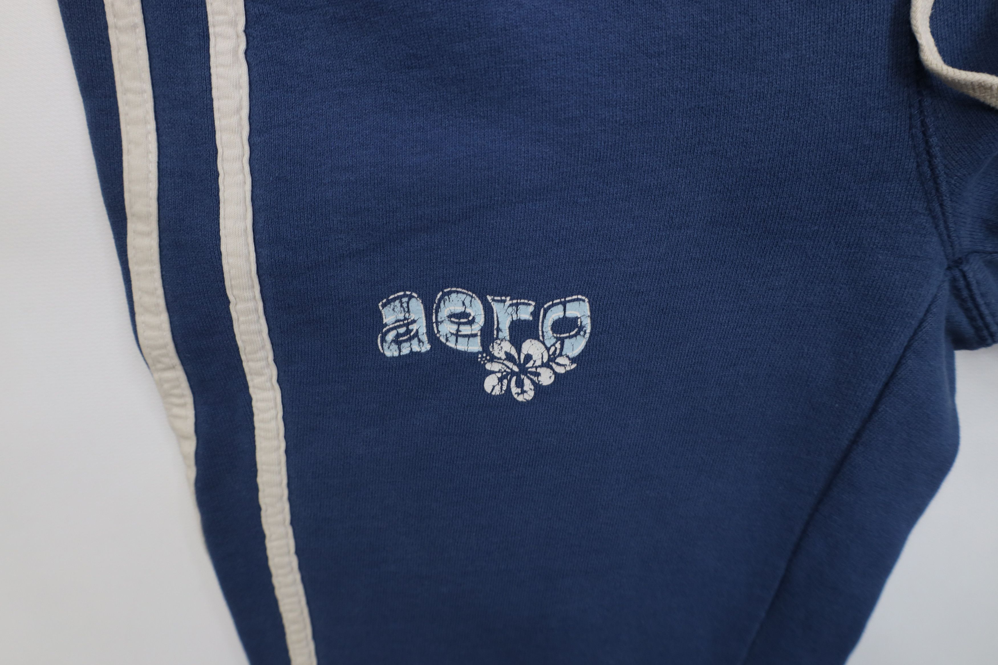 Aeropostale Vintage 90s Y2K Aeropostale Spell Flower Wide Leg Sweatpants Size 30" / US 8 / IT 44 - 7 Thumbnail