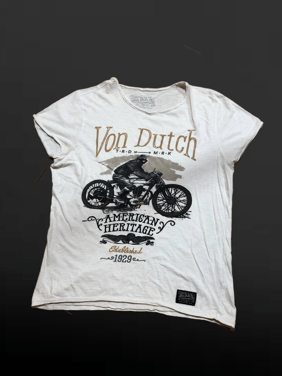 Von Dutch Von Dutch Biker Style Graphic Shirt Size US L / EU 52-54 / 3 - 1 Thumbnail