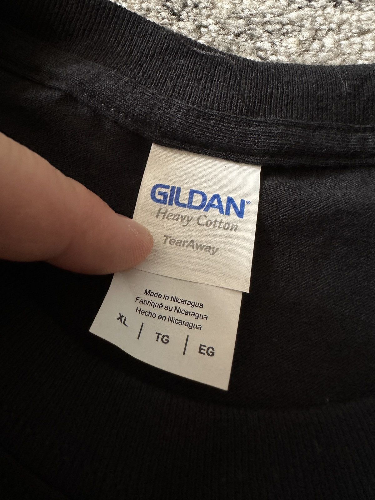 Caterpillar × Gildan CAT Caterpillar Gildan Streetwear Vintage WorkWear Size US XL / EU 56 / 4 - 3 Thumbnail