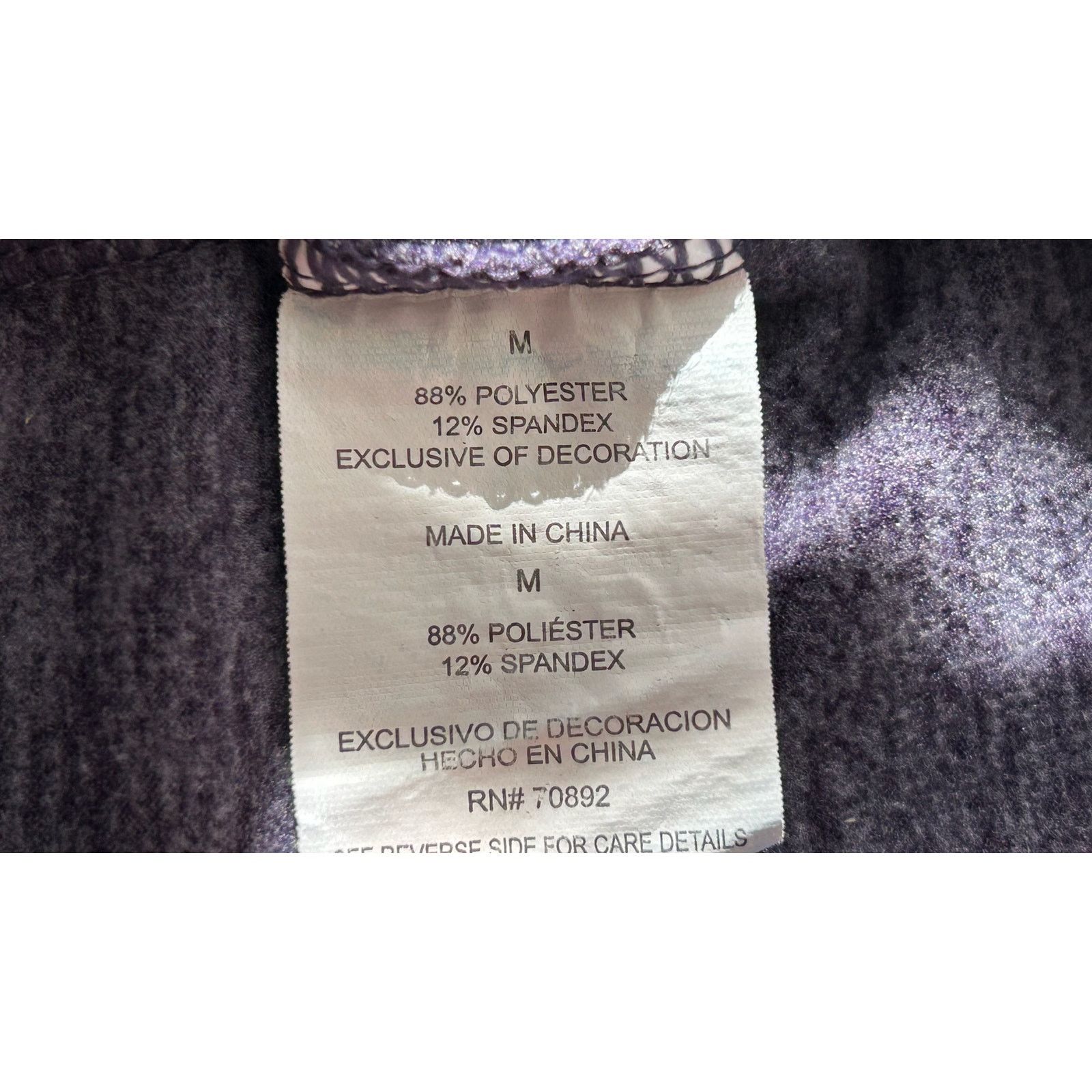Other Apana | Cowl Neck Pullover Top Heather Purple | Medium Size M / US 6-8 / IT 42-44 - 3 Thumbnail
