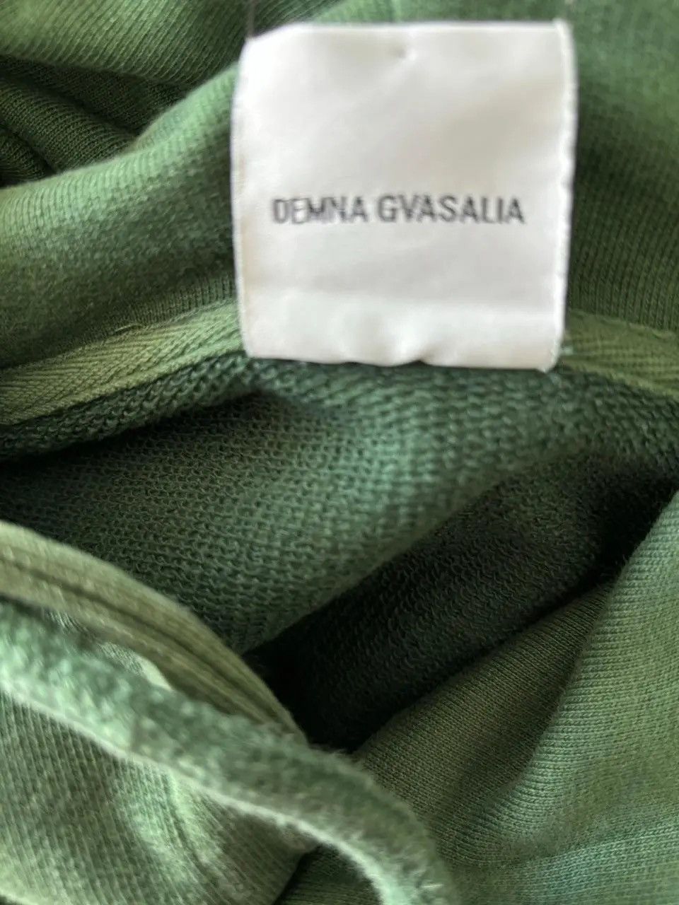 Vetements SS16 Vetements Cotton Green Polizei Hoodie Size US M / EU 48-50 / 2 - 7 Thumbnail