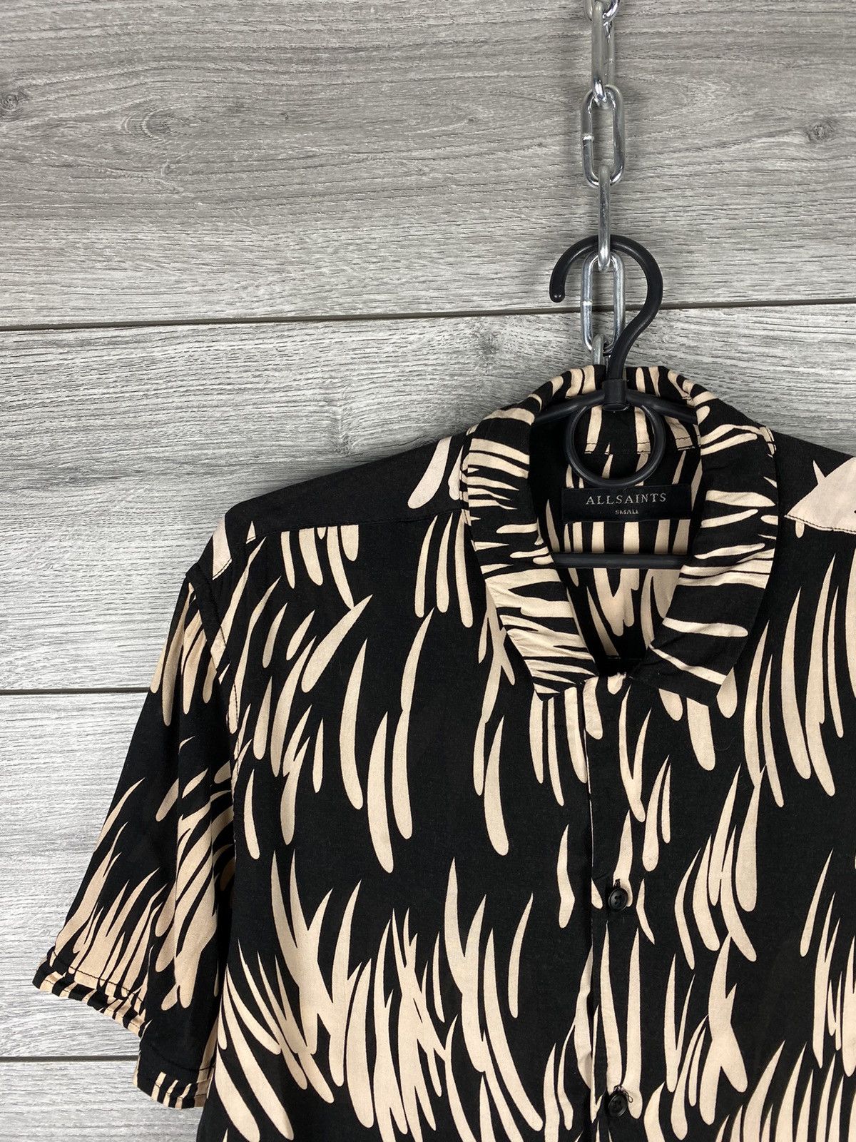 Allsaints Allsaints Hawaii Short Sleeve Shirt Button Up Size US S / EU 44-46 / 1 - 2 Thumbnail