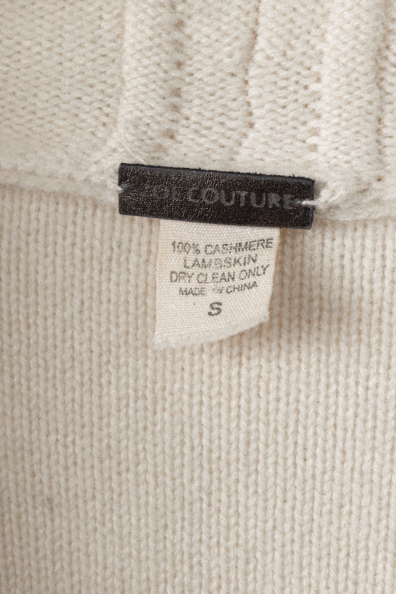 Other Zoe Couture Cashmere Belted Sweater Size S / US 4 / IT 40 - 4 Thumbnail