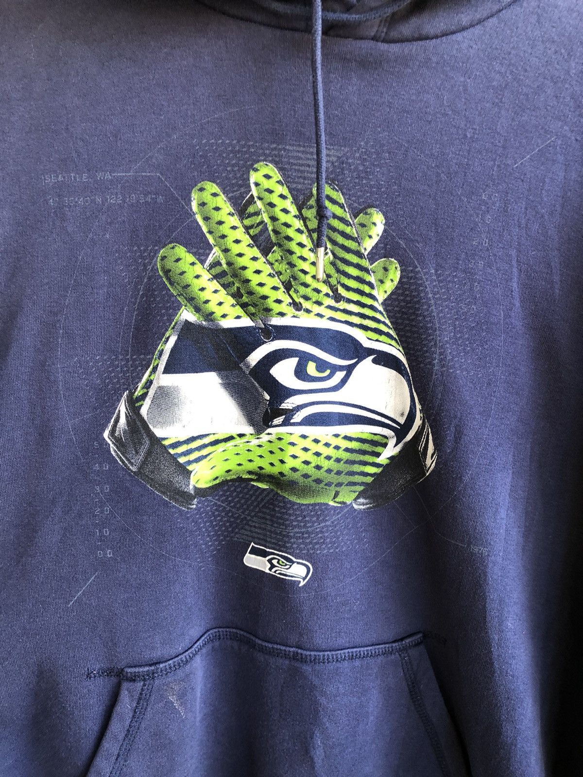 Nike Nike x Nfl eagle glove print hoodie Size US L / EU 52-54 / 3 - 6 Thumbnail