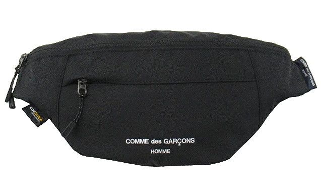 Comme des Garcons Homme Bag Ester Cordura Waist Bag Shoulder Bag Zipper Black Size ONE SIZE - 5 Thumbnail