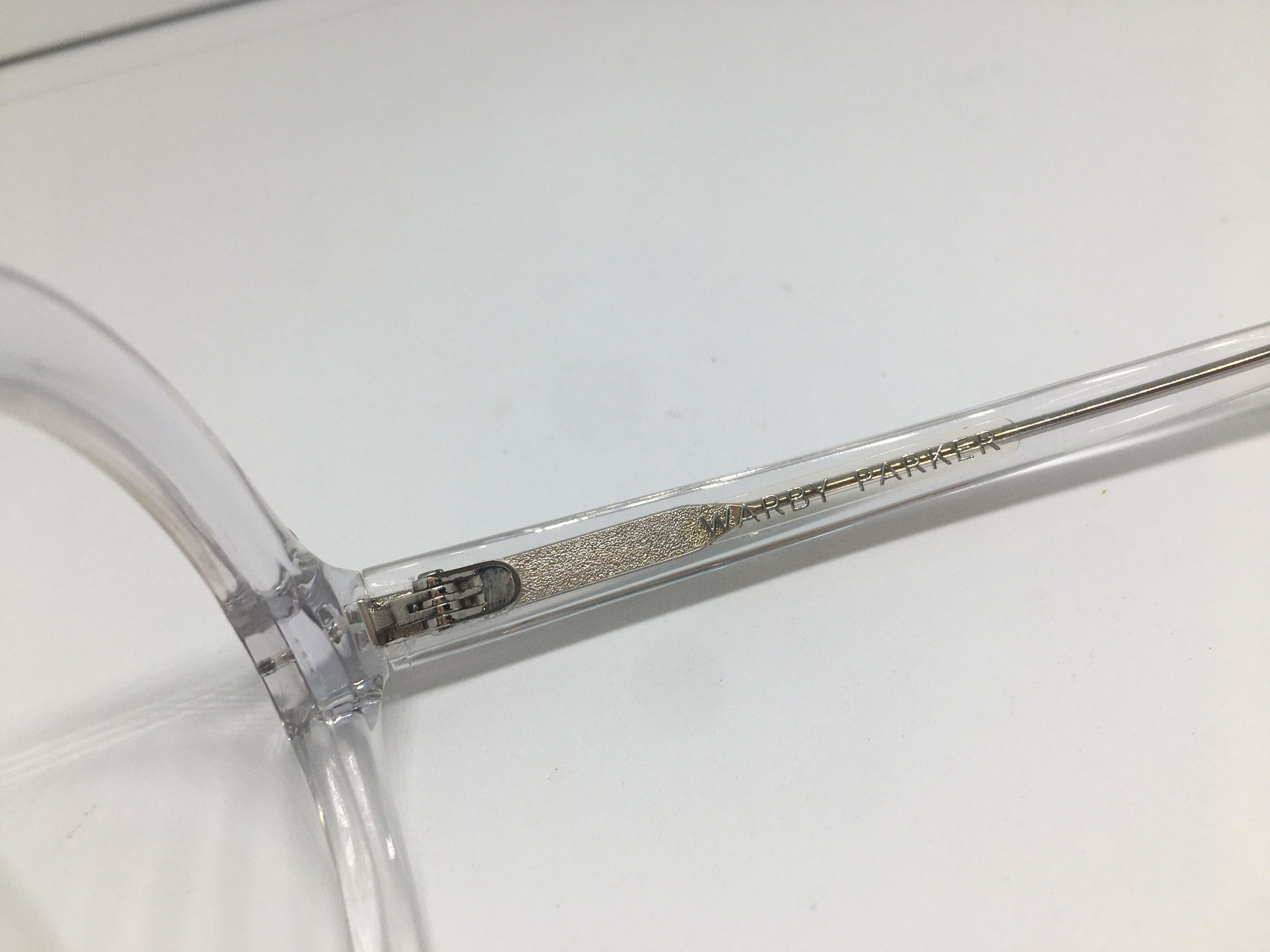 Warby Parker WARBY PARKER Clear Acetate Round Eyeglasses Frame Size ONE SIZE - 4 Thumbnail