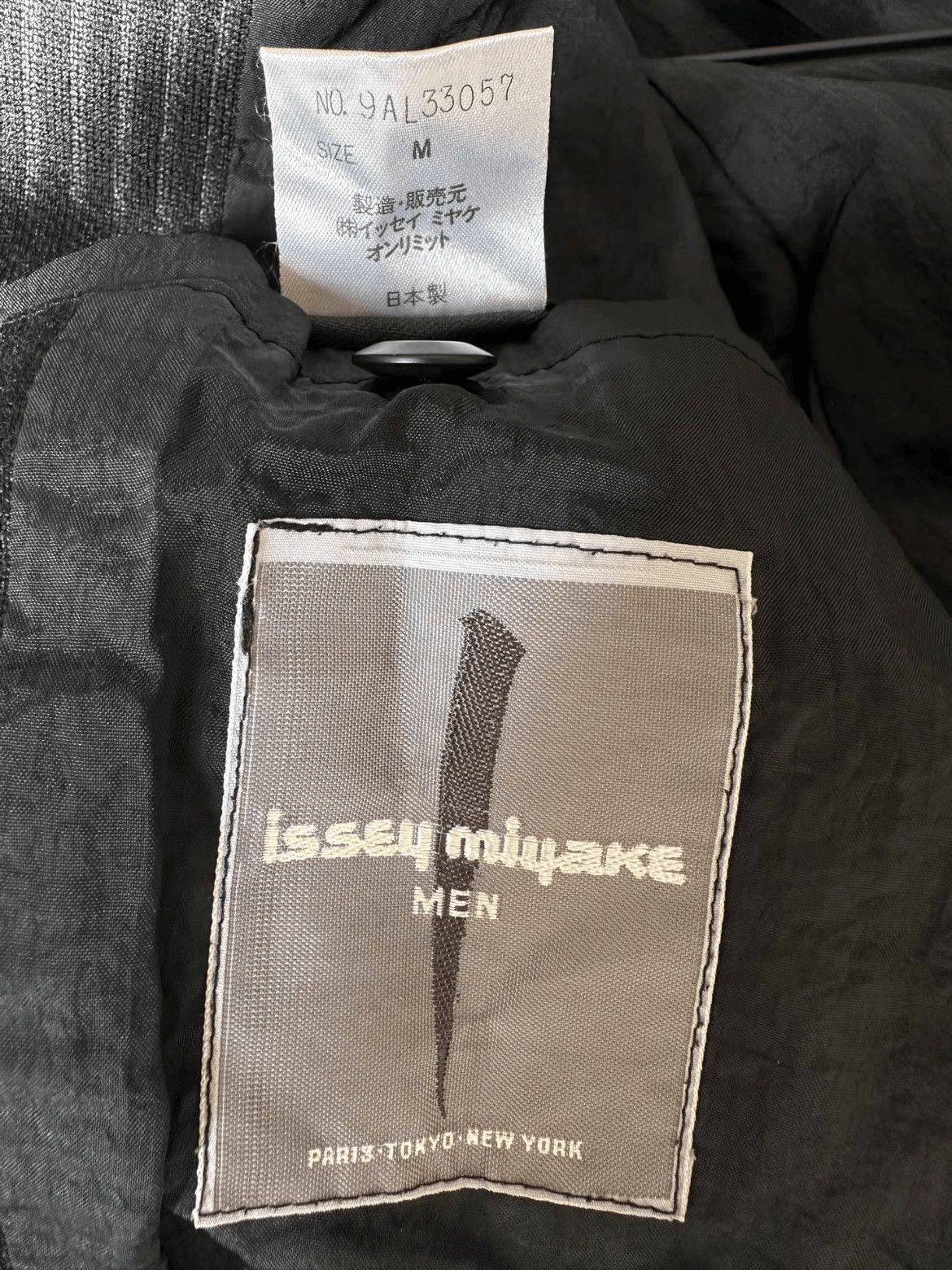 Issey Miyake Issey Miyake Men Y-Neck Jacket-2508 Size US M / EU 48-50 / 2 - 5 Thumbnail