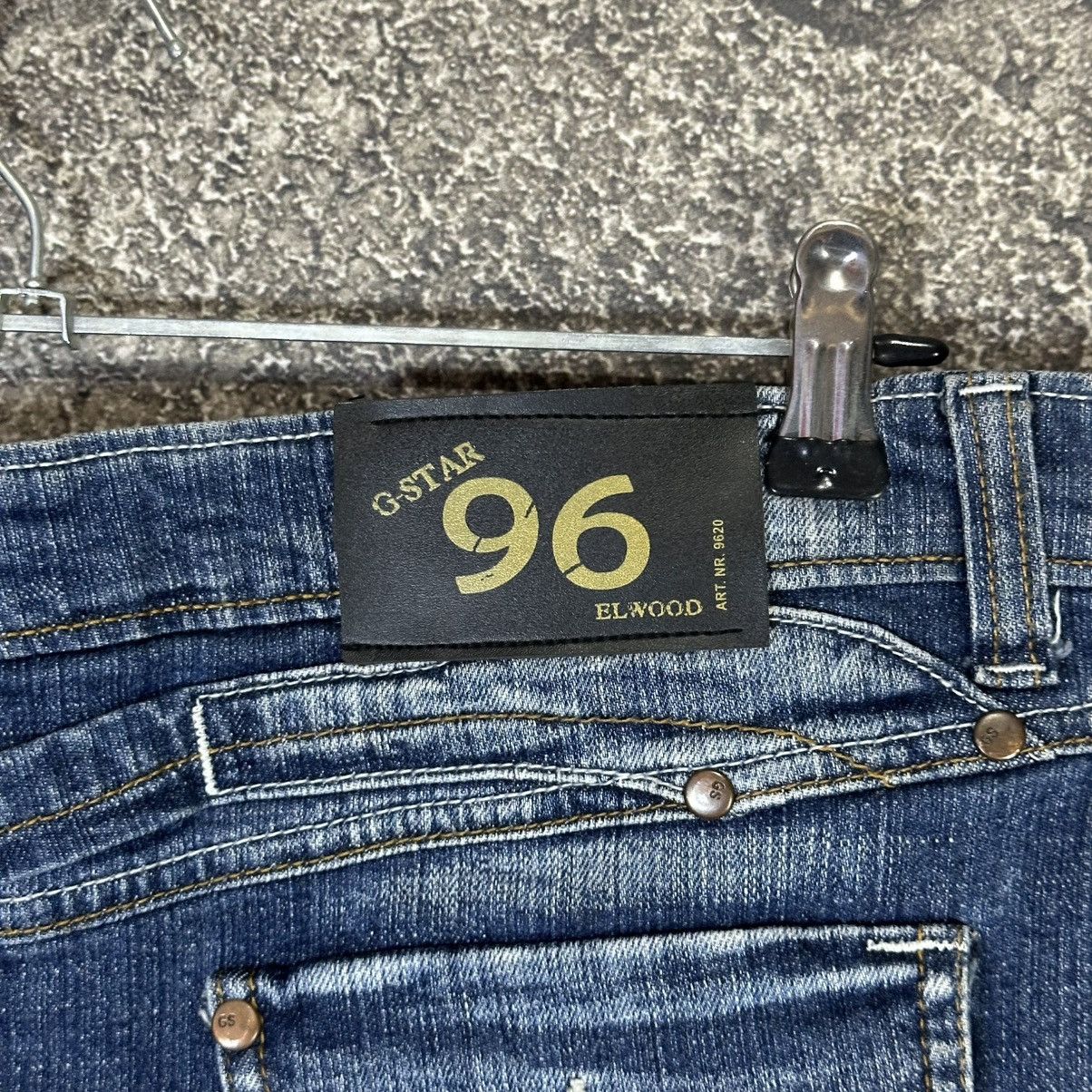 G-Star Vintage Rare G-Star 96 Big Logo Mini Skirt Size 40" / US 18 - 12 Thumbnail