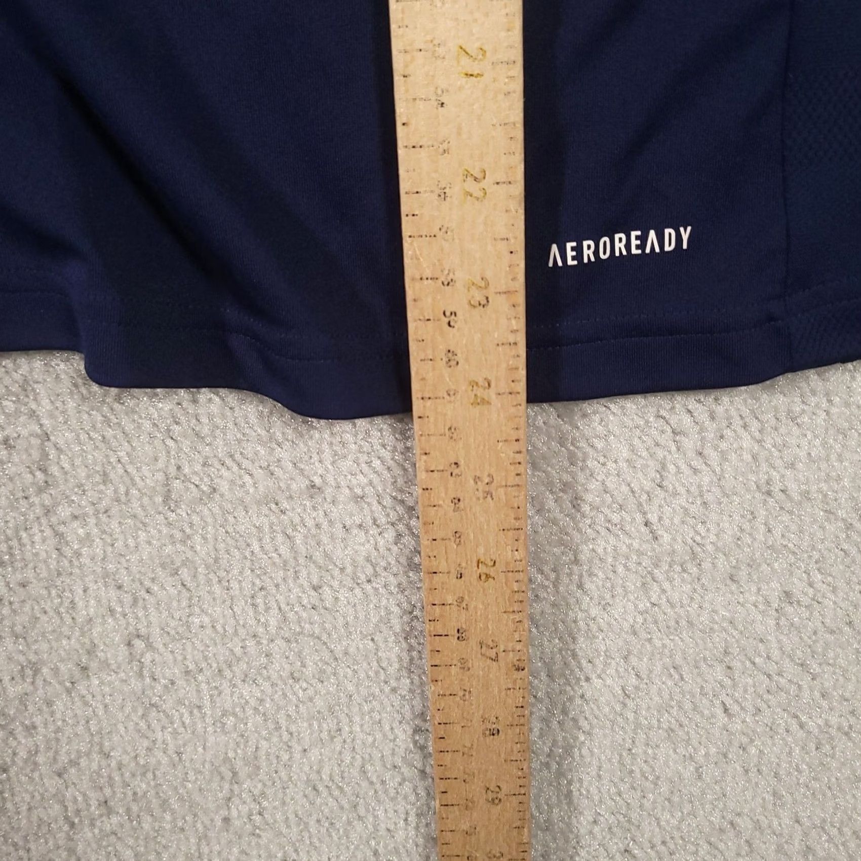 Adidas Adidas Climalite USTA Tennis Activewear Top Womens XS Blue Long Sleeve Logo Shirt Size XS / US 0-2 / IT 36-38 - 6 Thumbnail