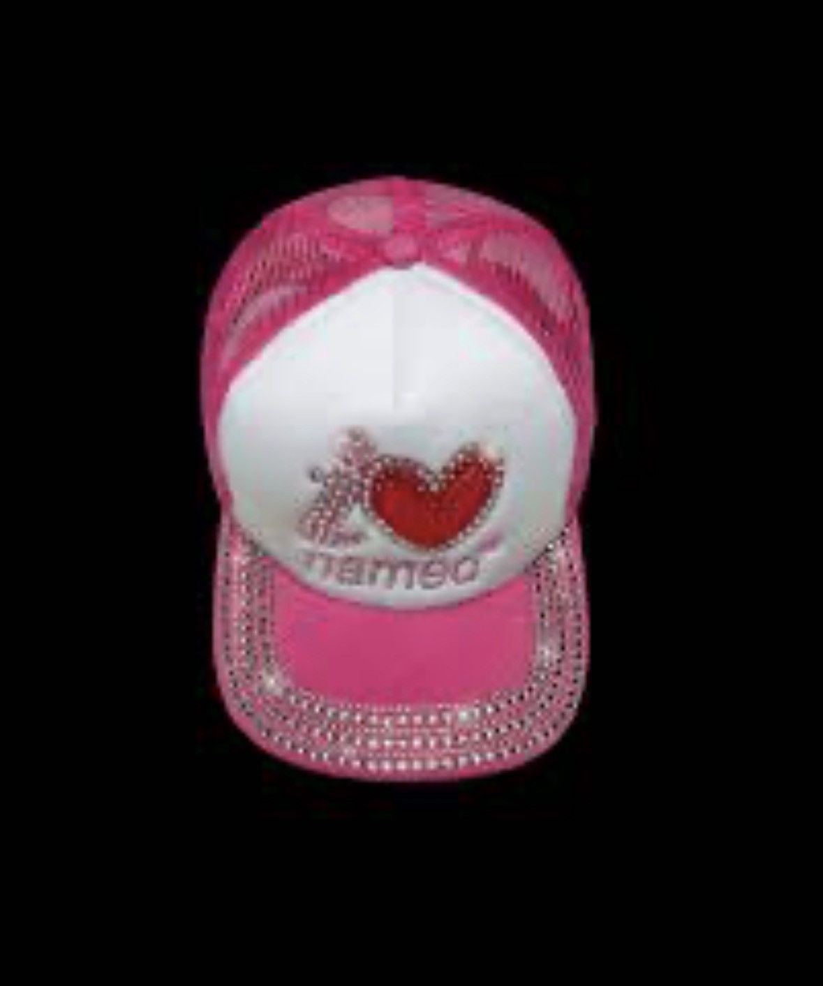 Named Collective pink and white rhinestone Named Collective trucker hat Size ONE SIZE - 1 Thumbnail