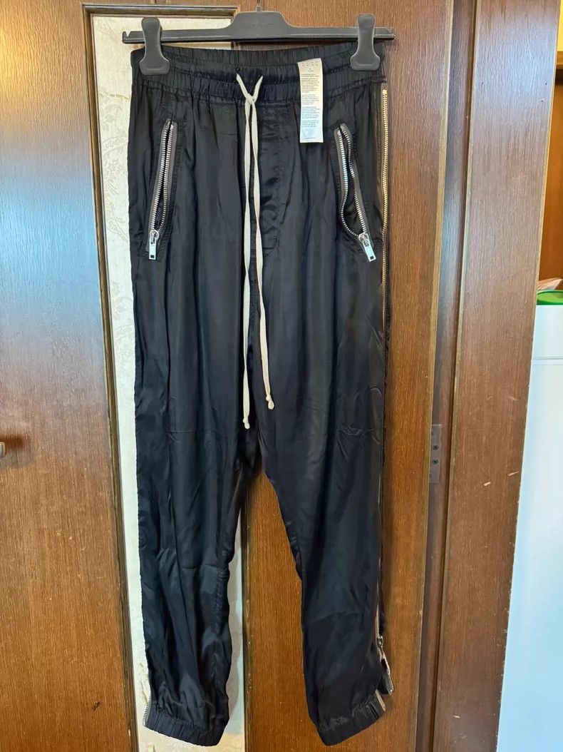 Rick Owens Thin Copper Fiber Zipper Long Pants Size US 36 / EU 52 - 1 Thumbnail