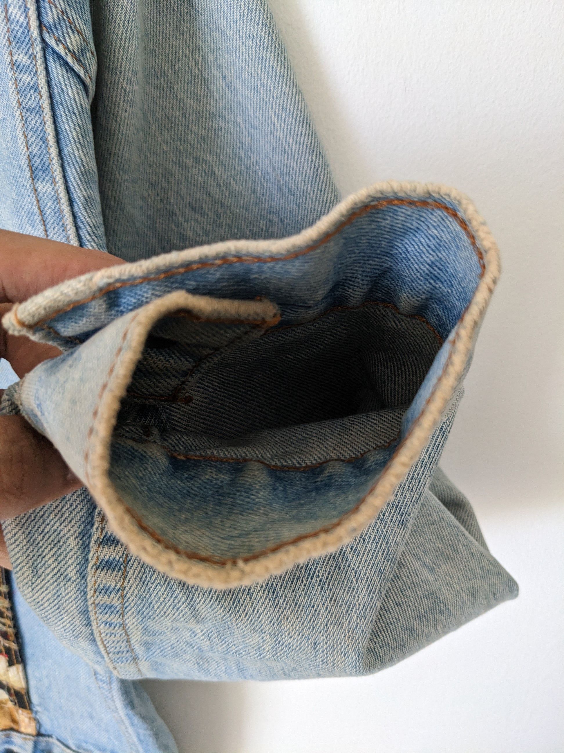 Japanese Brand × Levi's × Vintage Vintage Levis Denim Jacket Custom Made Size US S / EU 44-46 / 1 - 10 Thumbnail