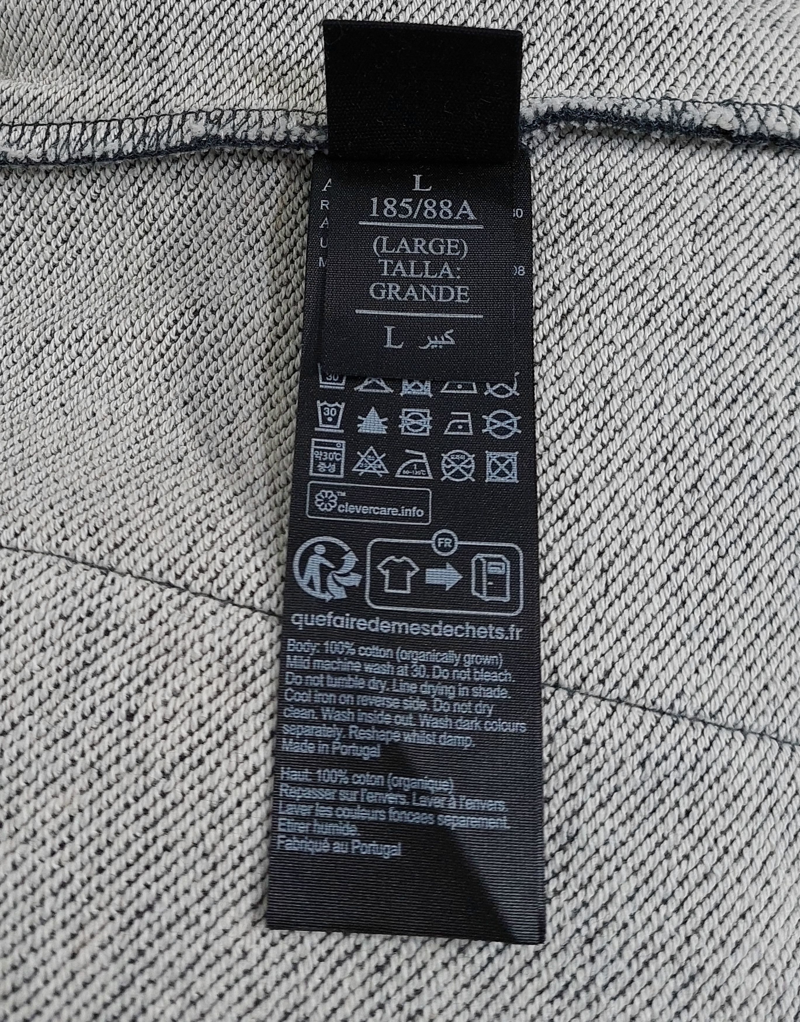 Allsaints underground sweatpants - gravestone grey marl L Size US 34 / EU 50 - 3 Thumbnail
